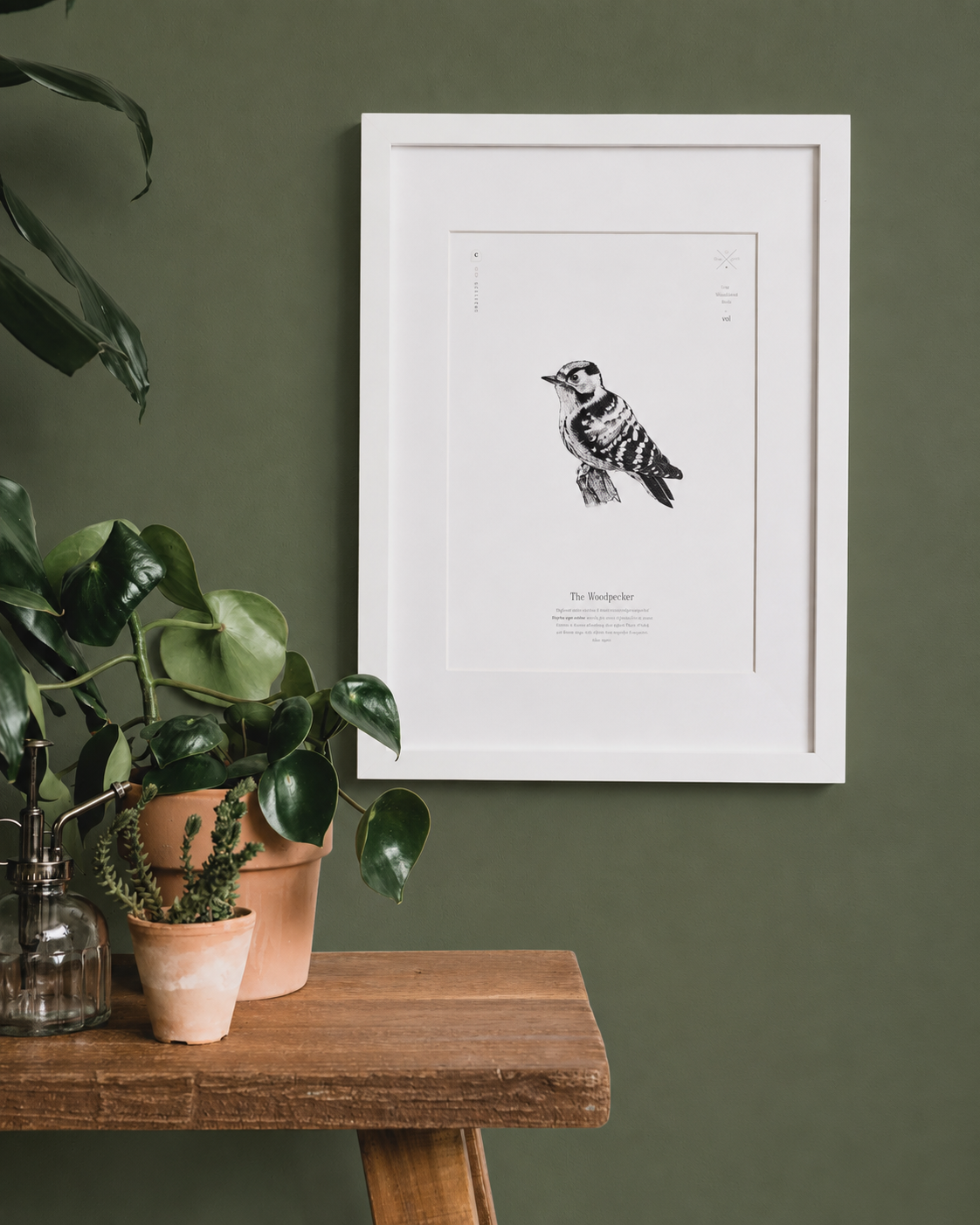 Woodpecker Print