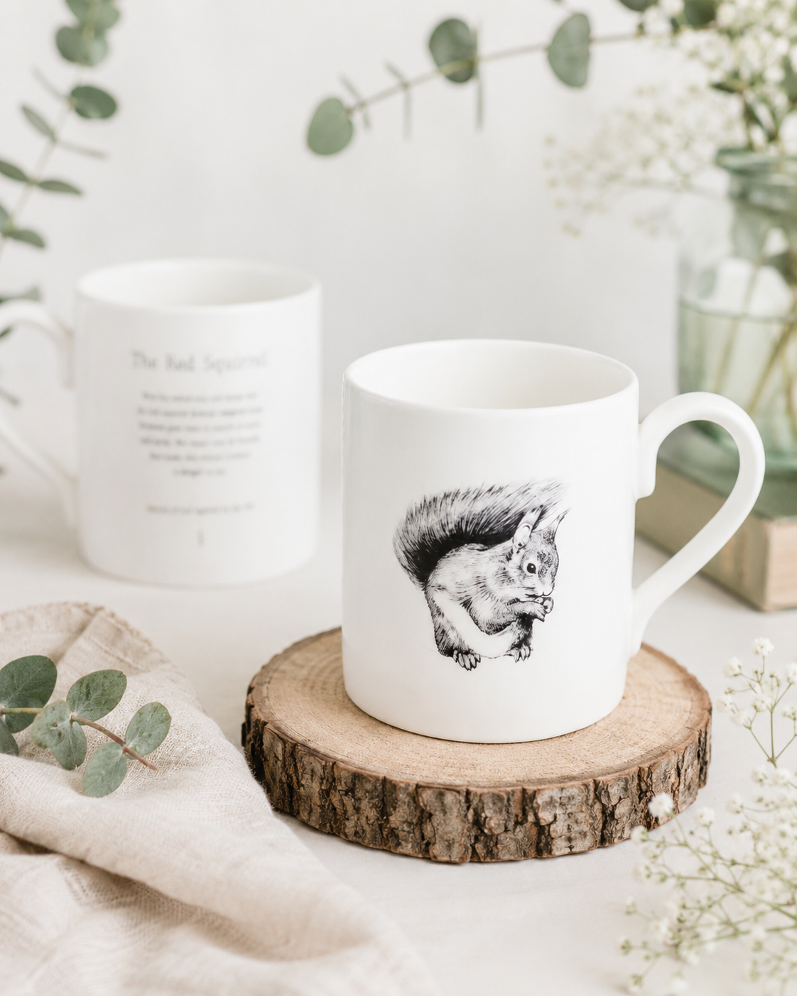 Red Squirrel Mug