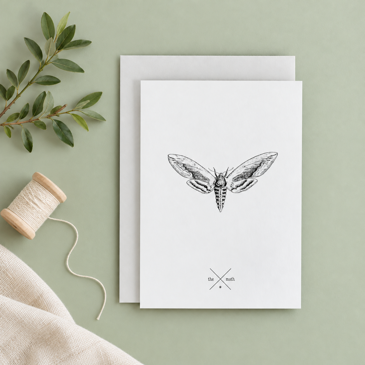 Moth Card