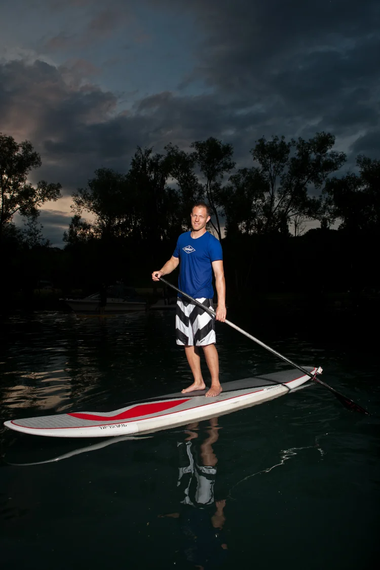 stand up paddling im Wohlensee