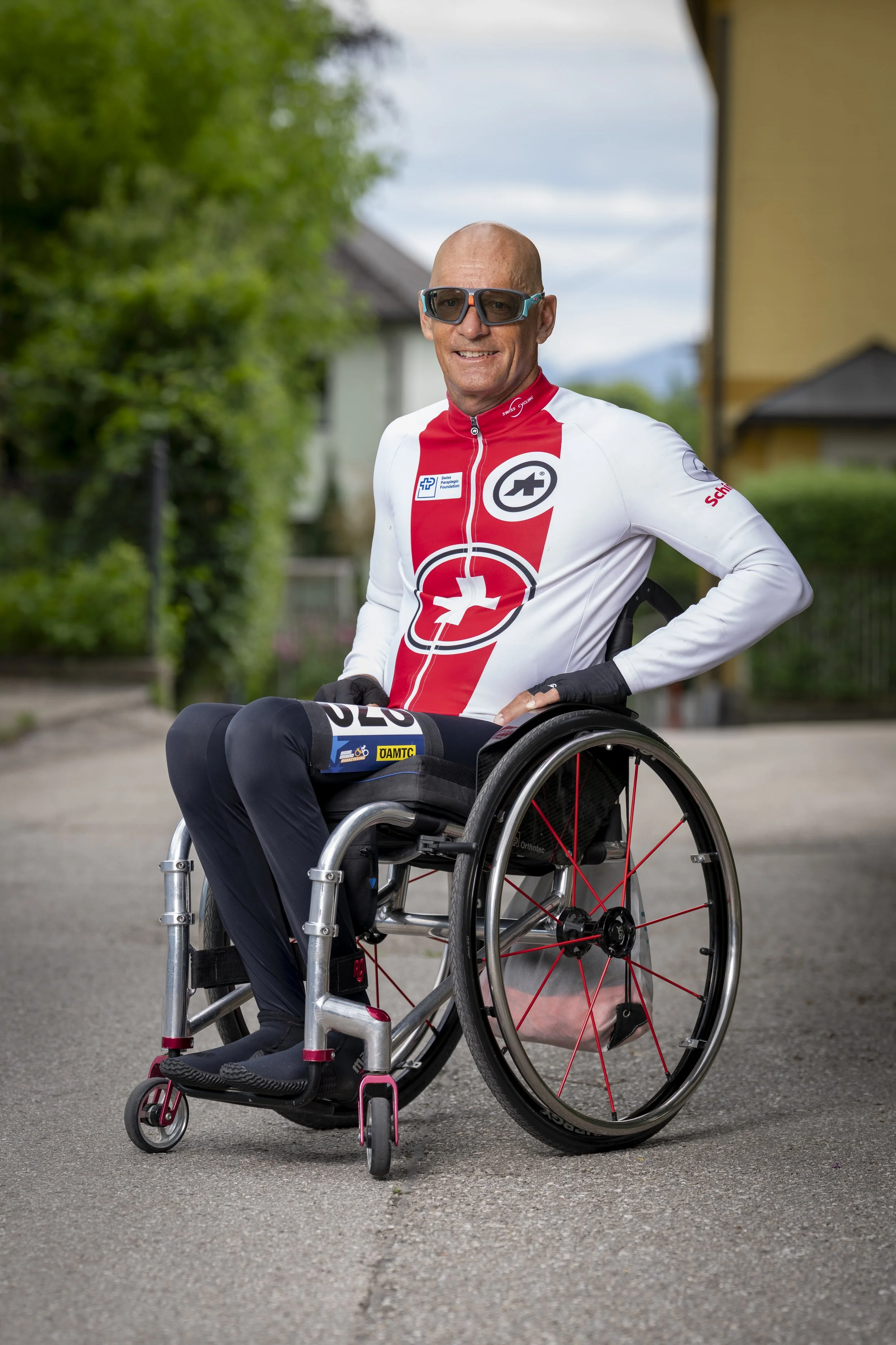 Rennrollstuhlsportler Heinz Frei 