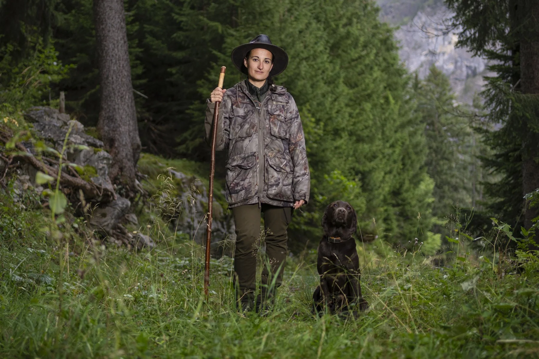 Jägerinn in Ausbildung Timna Schild 