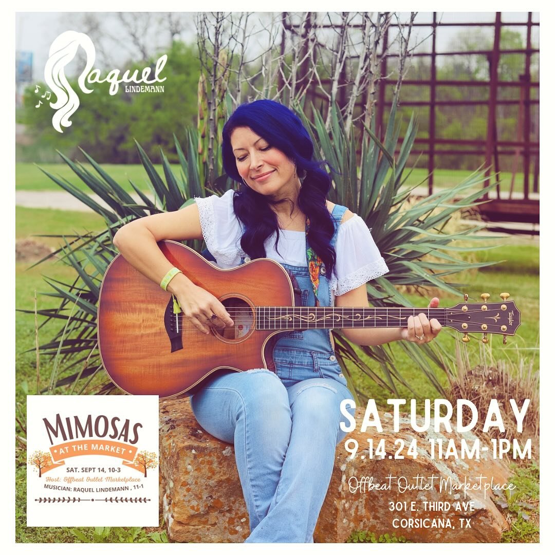 🎶🧡🍾 Y&rsquo;all!! Mimosas at the Market is almost heeeeere!!! Time to sip🍷, shop 🛍️ and sing along🎤! Join me outside the host store Offbeat Outlet Marketplace Saturday, September 14th from 11-1pm! It&rsquo;s gonna be a gorgeous day and I&rsquo;