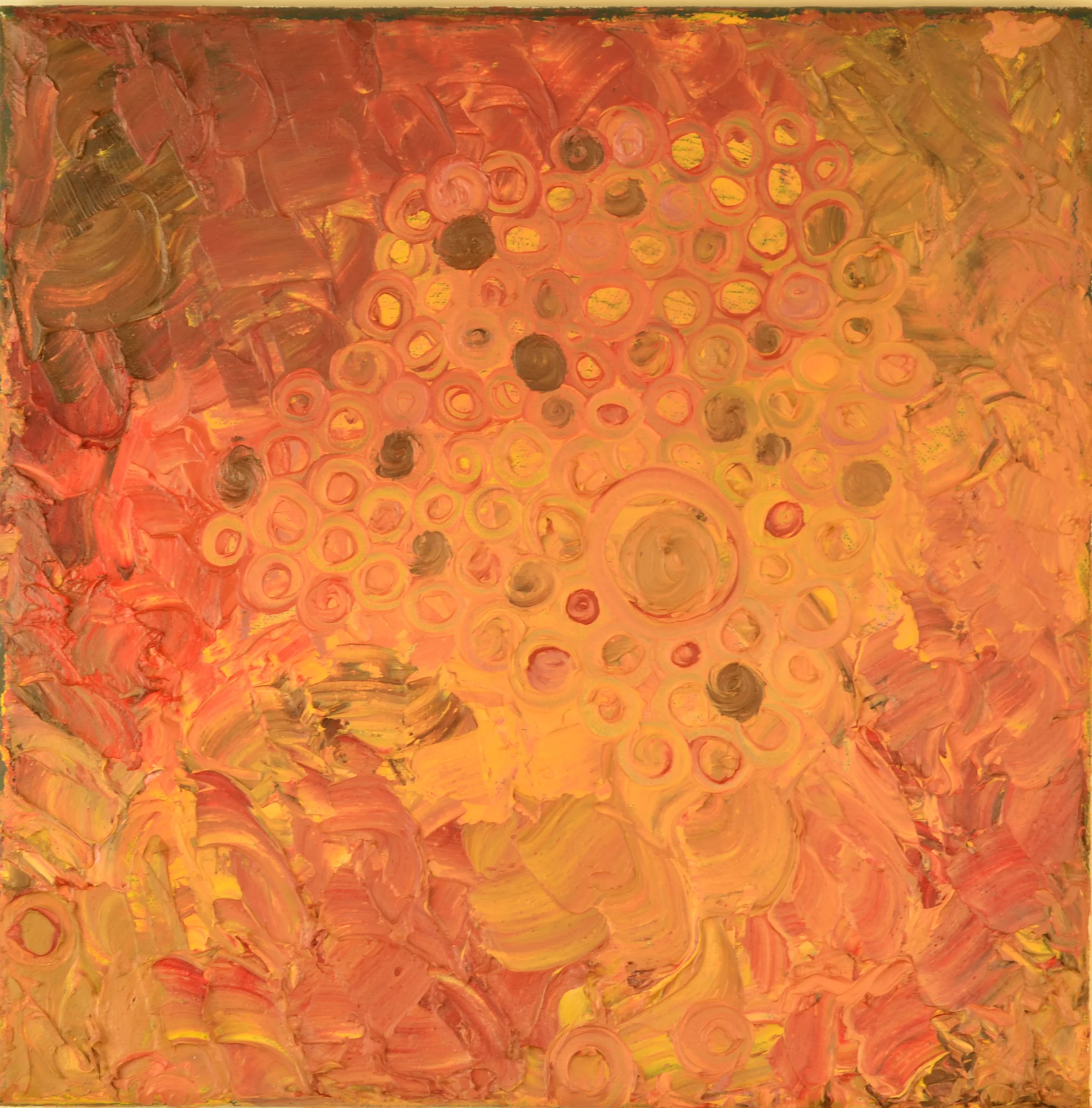 Elizabeth Billings, Untitled, acrylic on canvas, 22x22, 2010