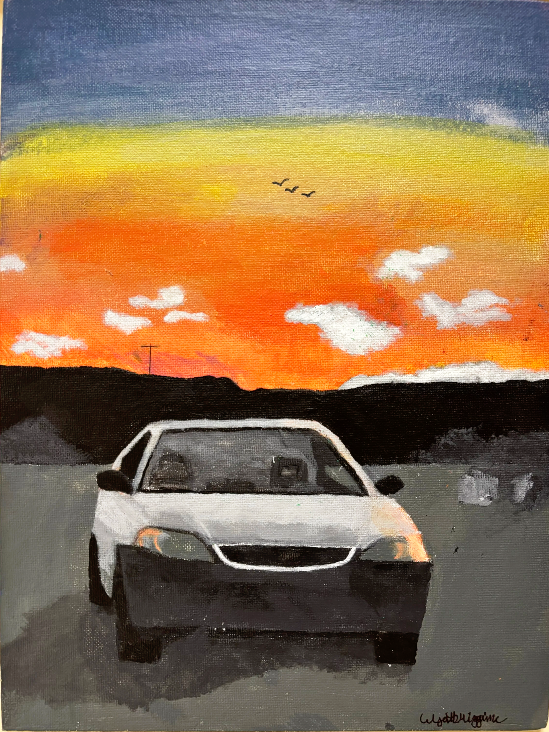  Painting - Acrylic, 8×10 inches 