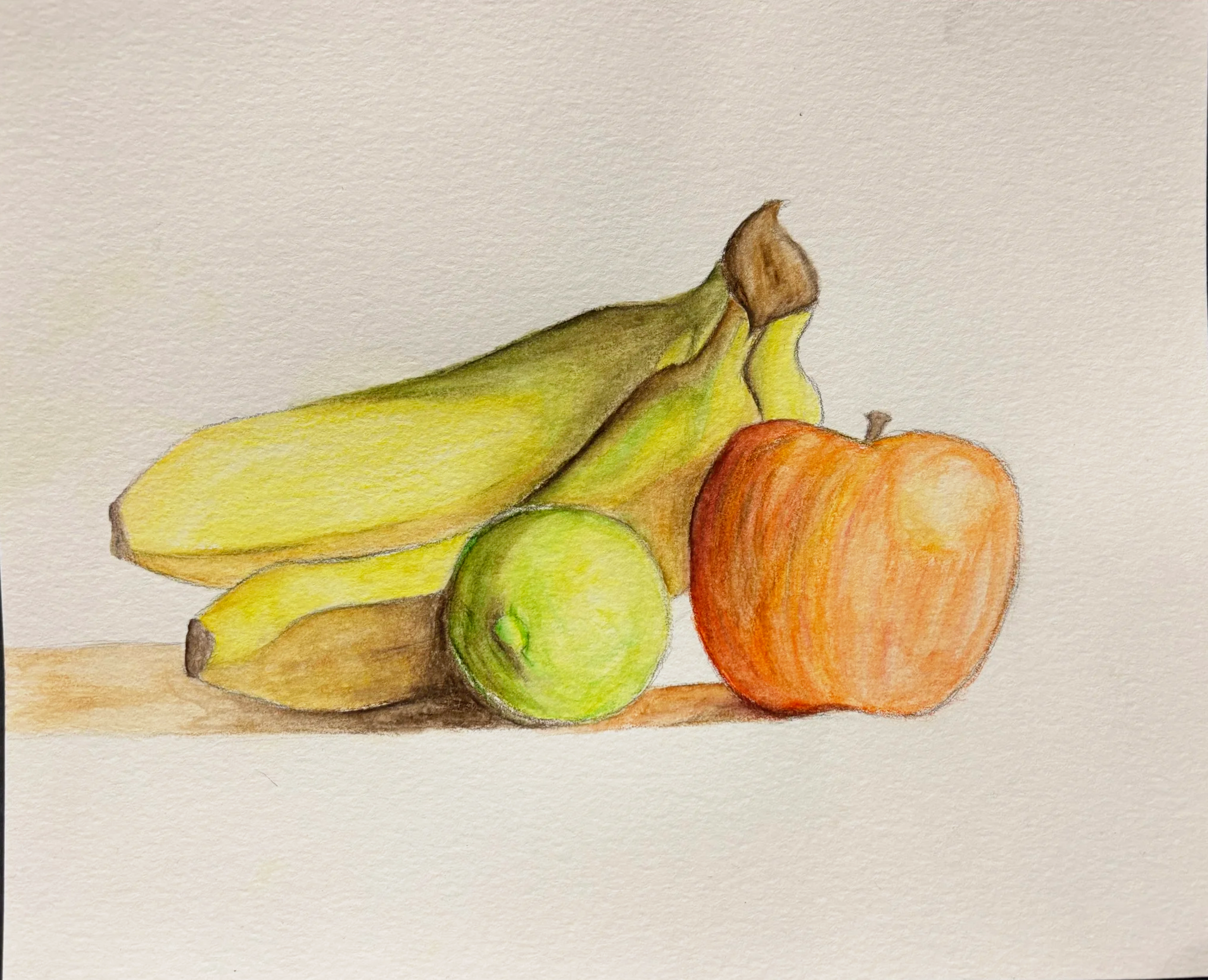  Painting - Watercolor pencil  