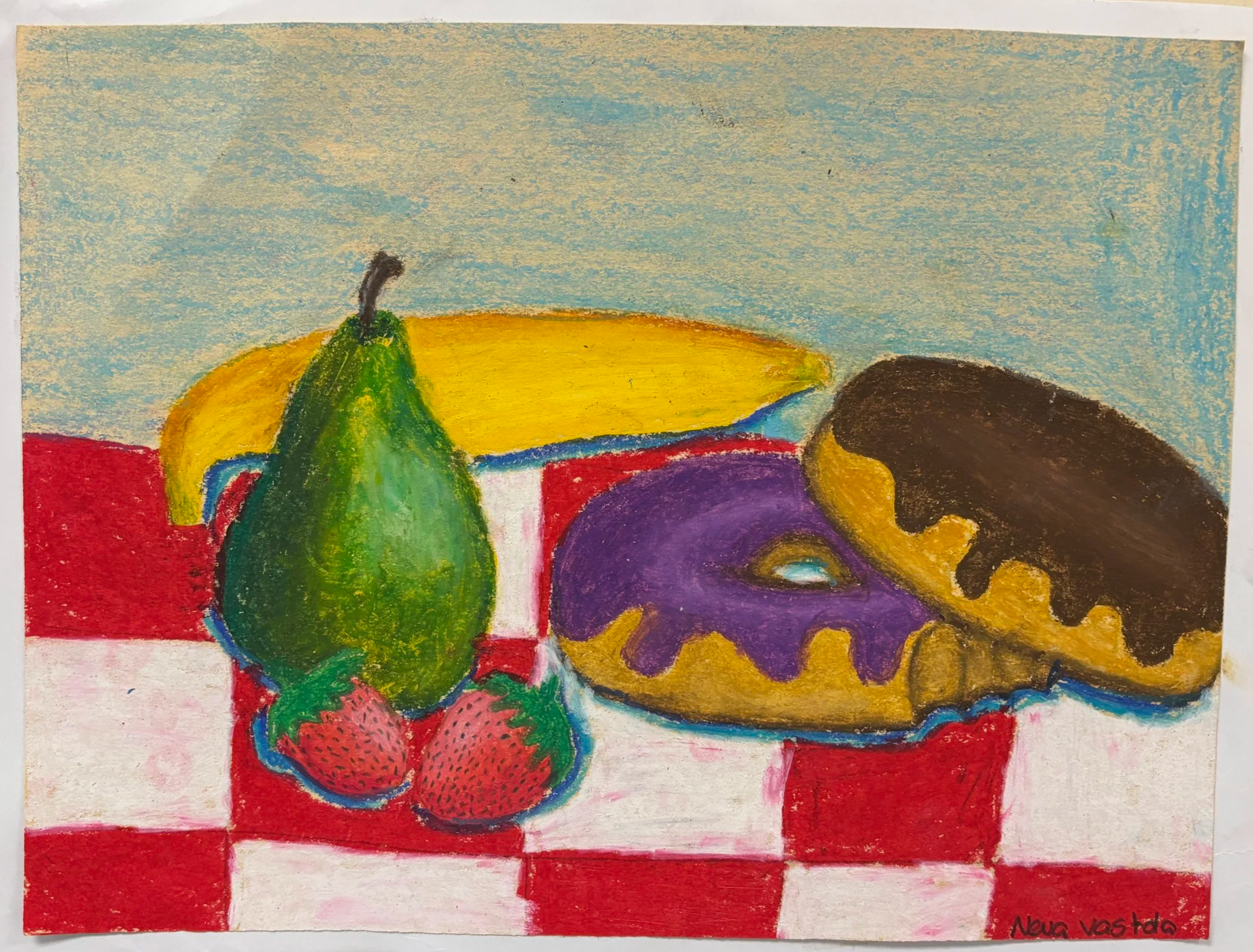  Middle School Art - Oil Pastel 