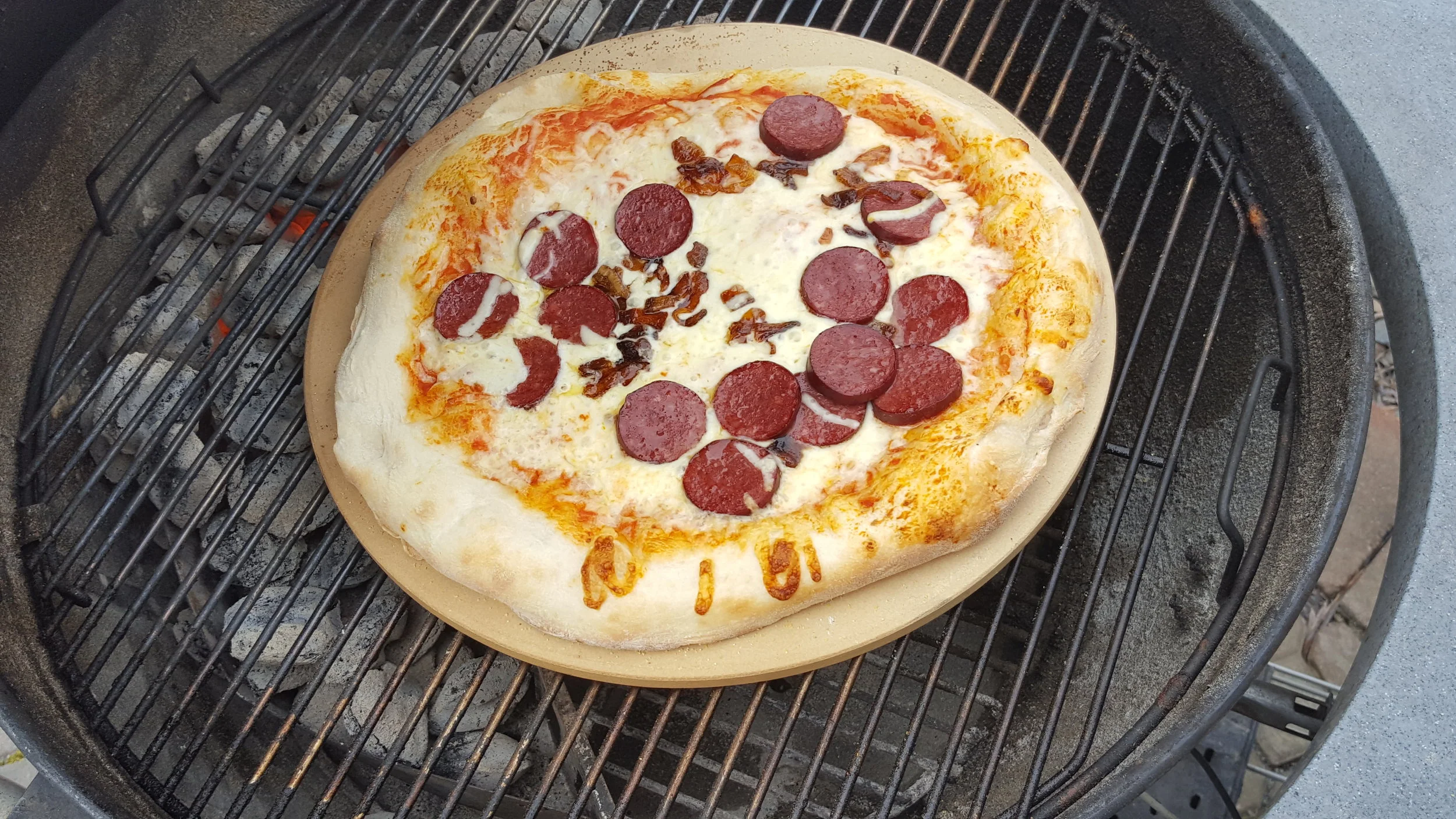NO more frozen supermarket pizza again!