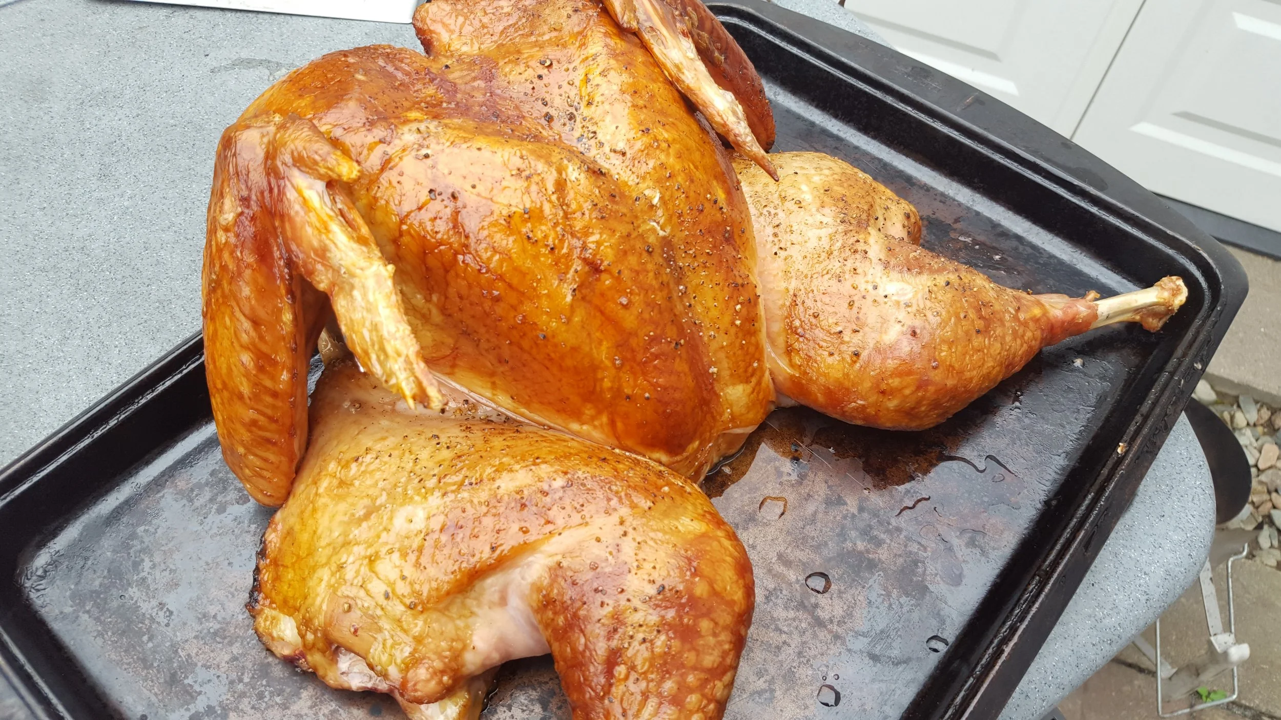Easy Thanksgiving Turkey on the Grill