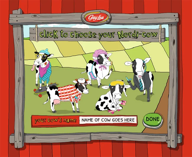 Monika Melnychuk for Nordi-cows Facebook App