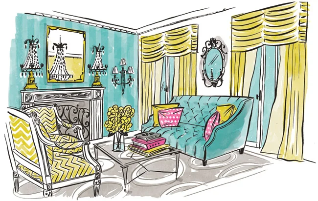 Katy Dockrill for National Drapery