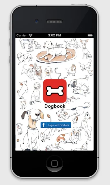 Monika Melnychuk for Dogbook iPhone App.