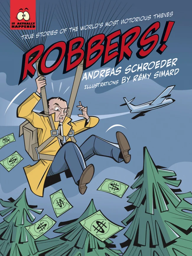 Rémy Simard Illustrates Graphic Novel 'Robbers!'