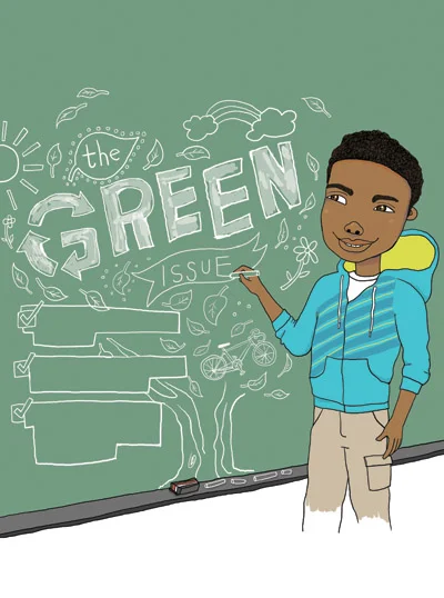 The Green Issue Illustrated