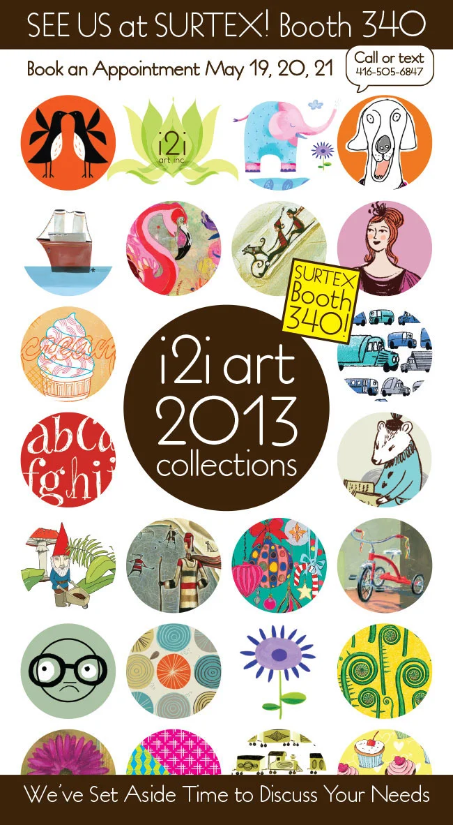 i2i art's first ever exhibition at SURTEX!