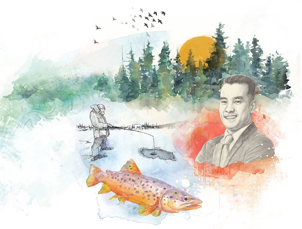 Janice Kun illustrates for The Ontario College of Teachers