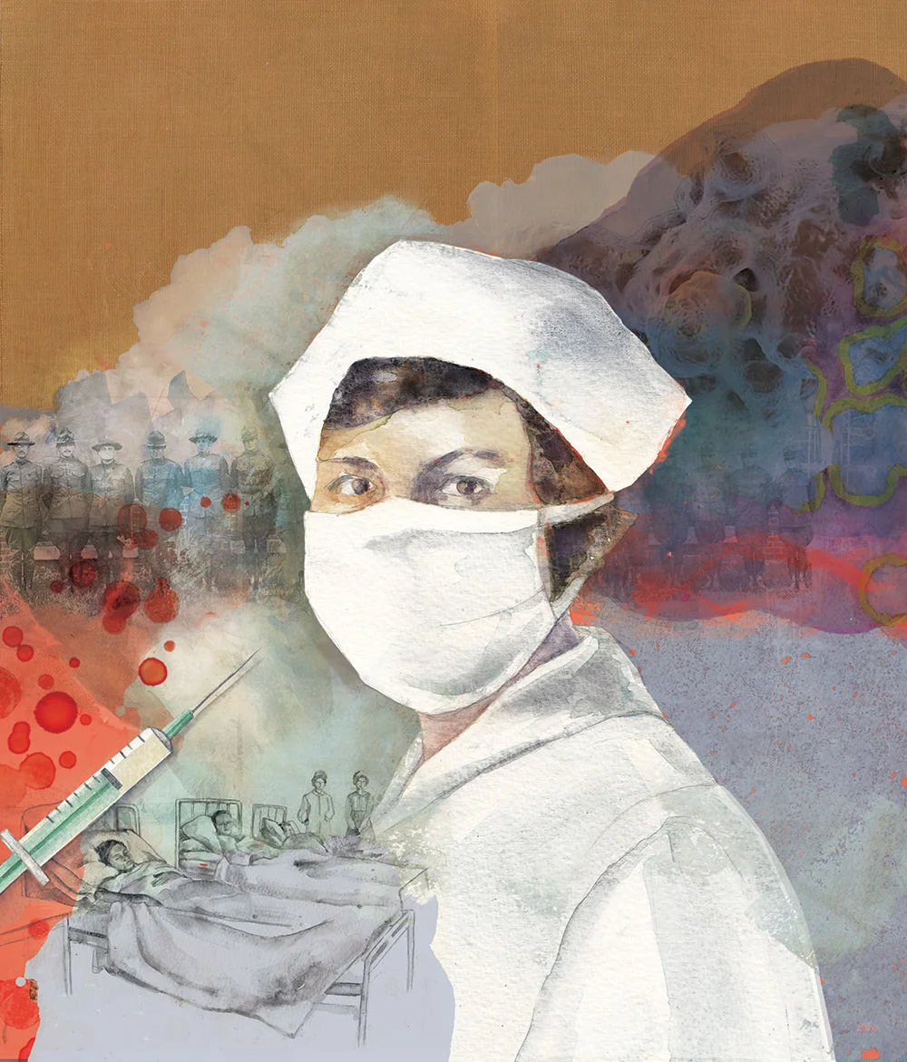 Janice Kun illustrates for NC State