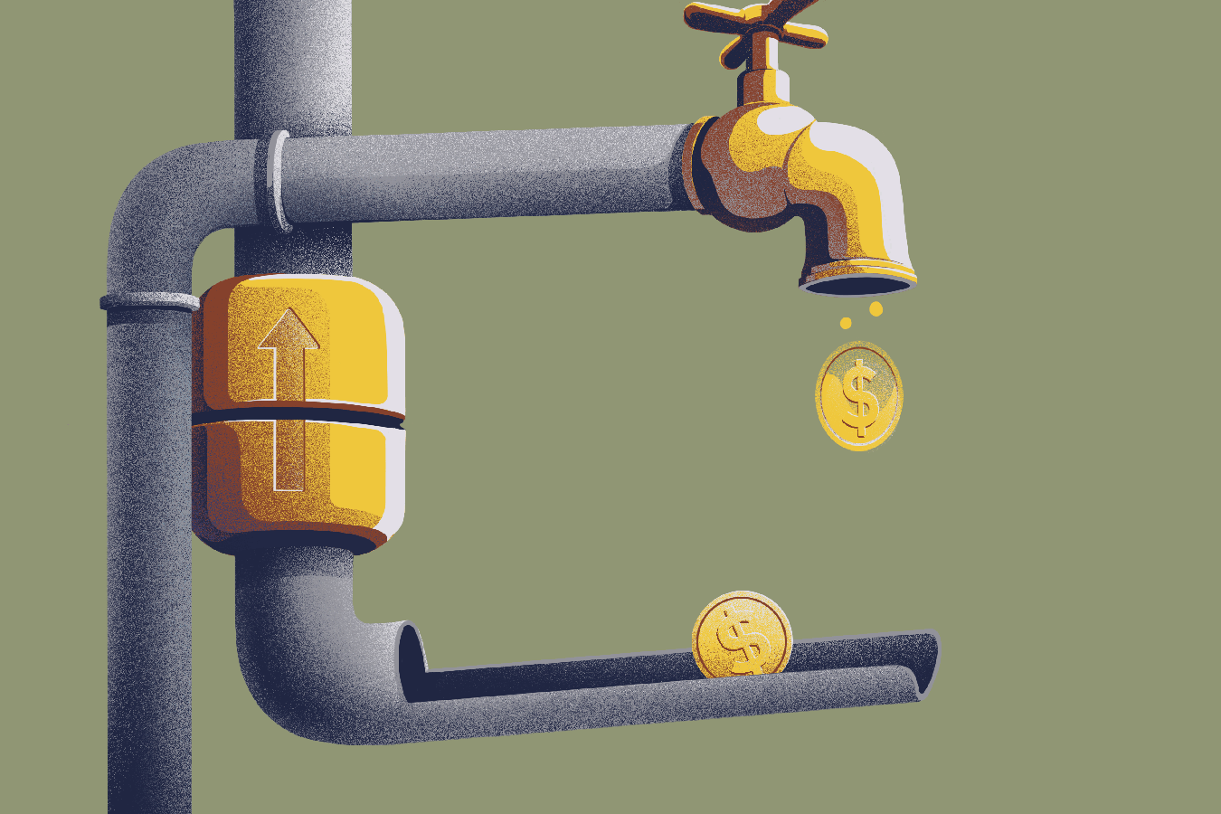 Dripping Gold