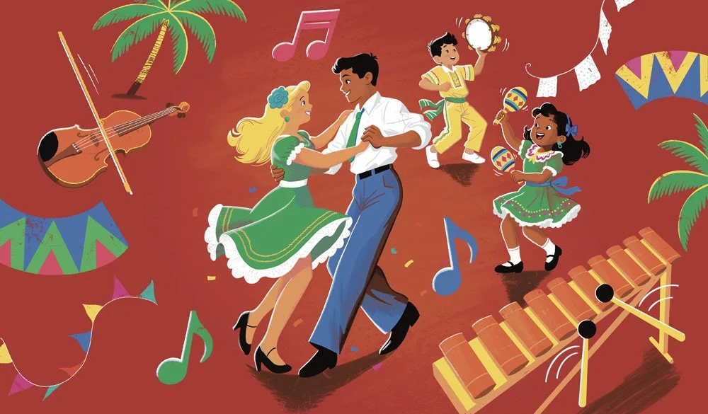Children's illustration National Orchestra Symphony Migy Blanco