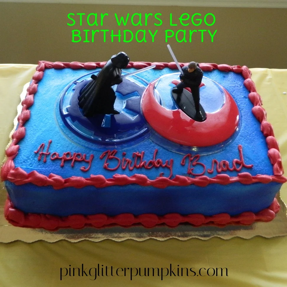 Star Wars Lego Themed Birthday Party