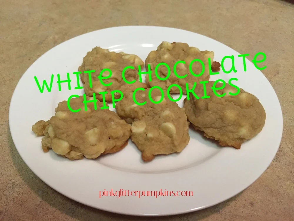 White Chocolate Chip Cookies