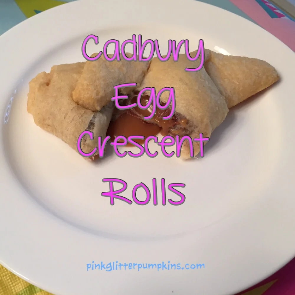 Cadbury Egg Crescent Roll