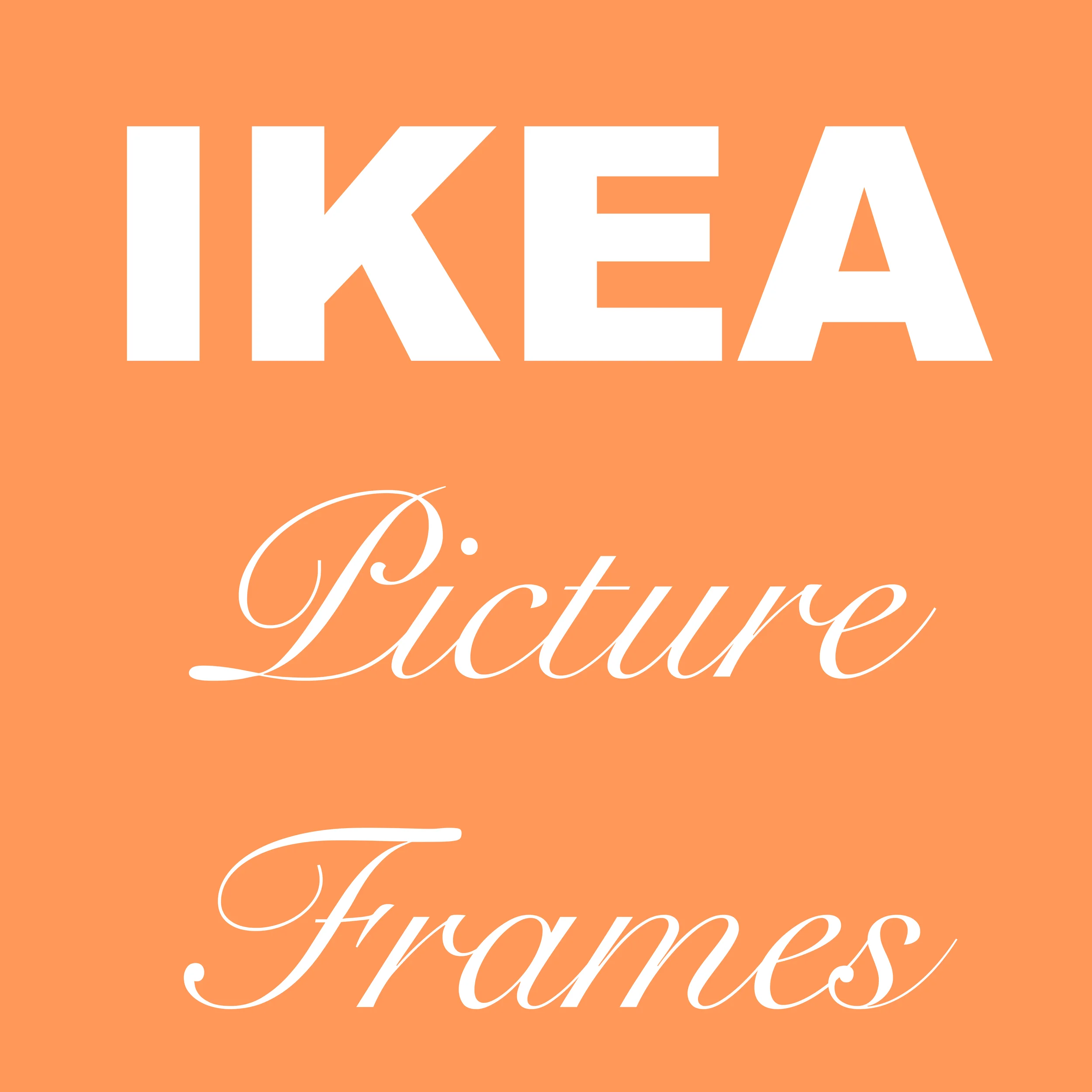 Ikea Pictures Frames