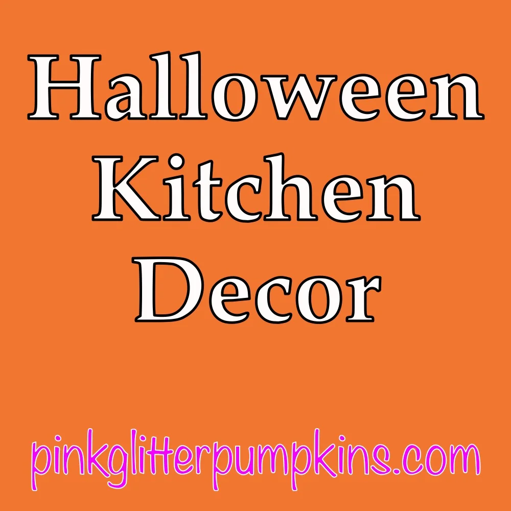 Halloween Kitchen Decor