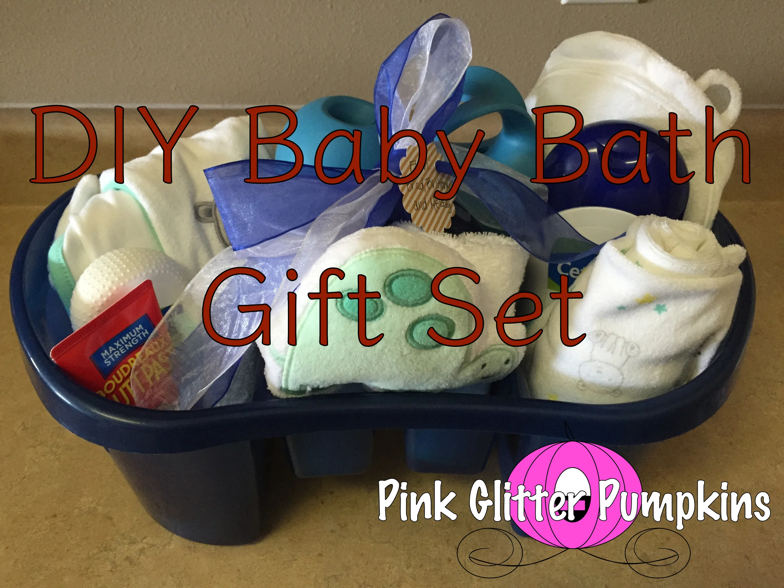 DIY Baby Bath Gift Set