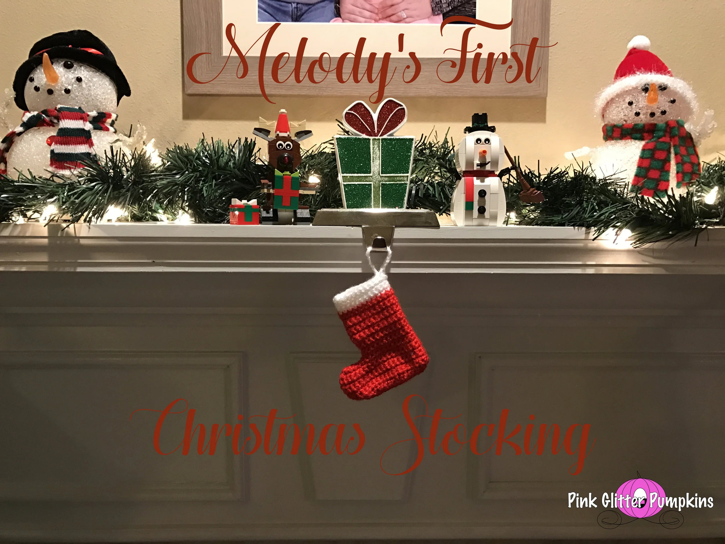 Melody's First Christmas Stocking