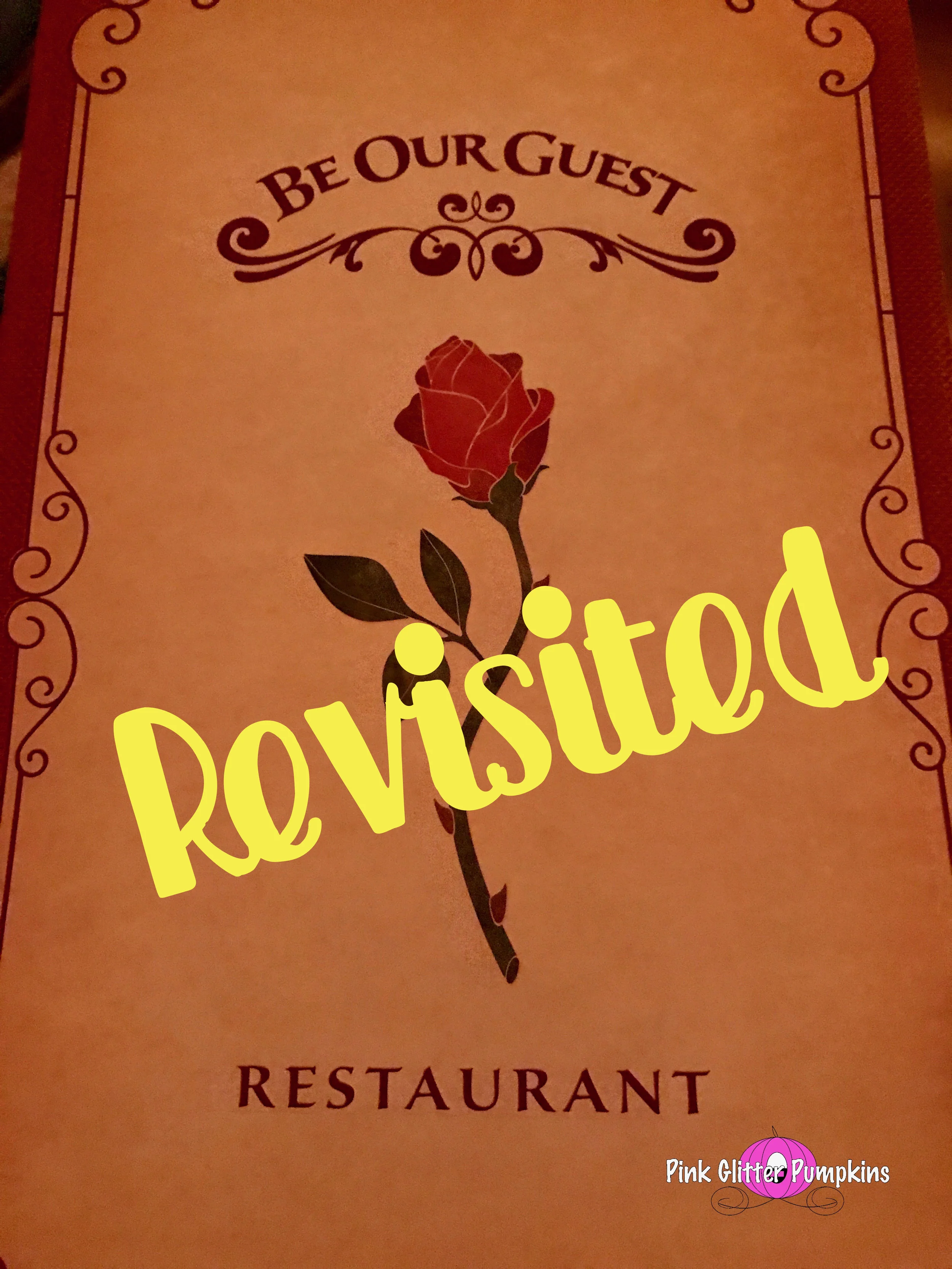 Be Our Guest Dinner - Revisited