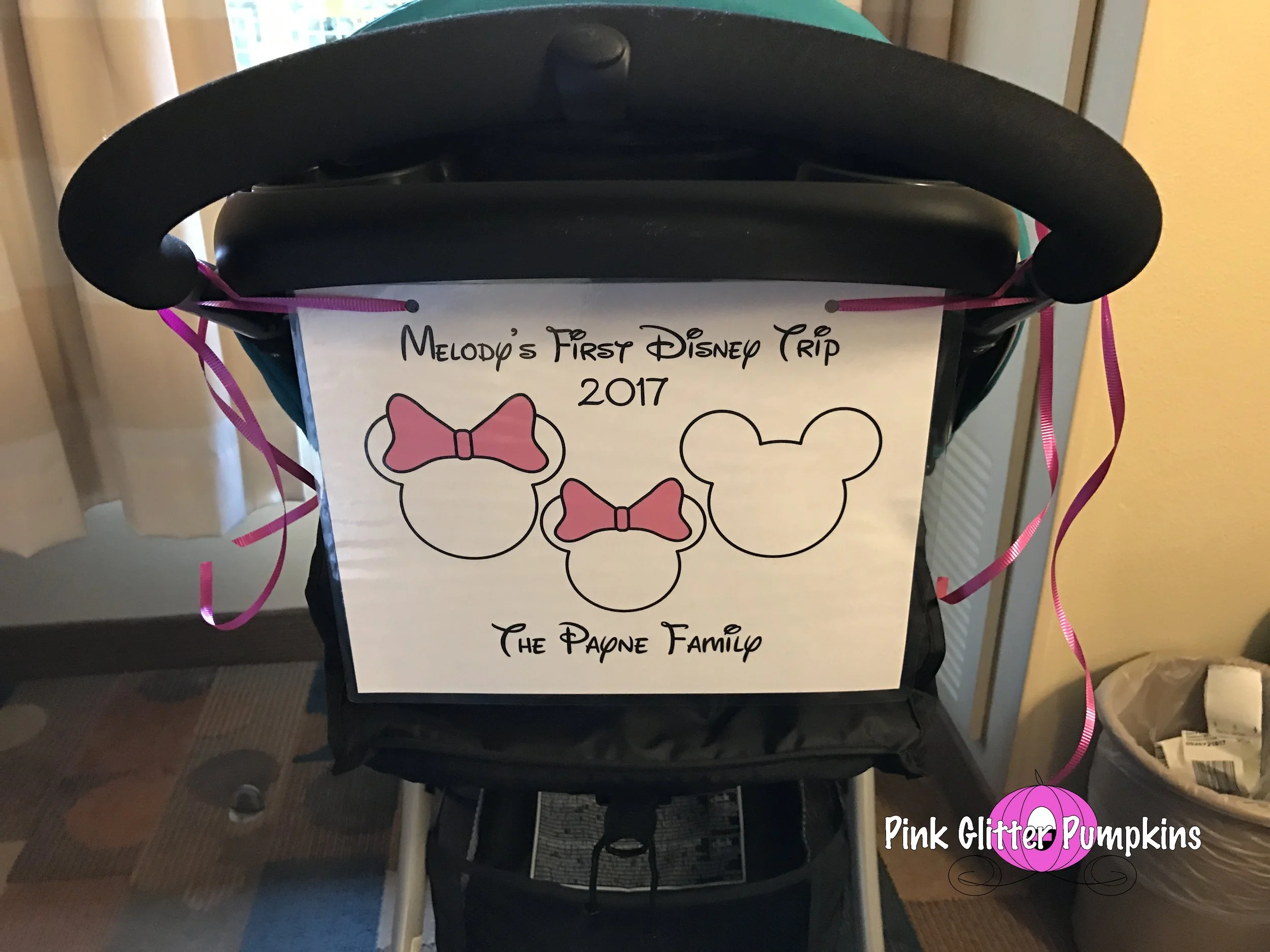 stroller tags for disney world