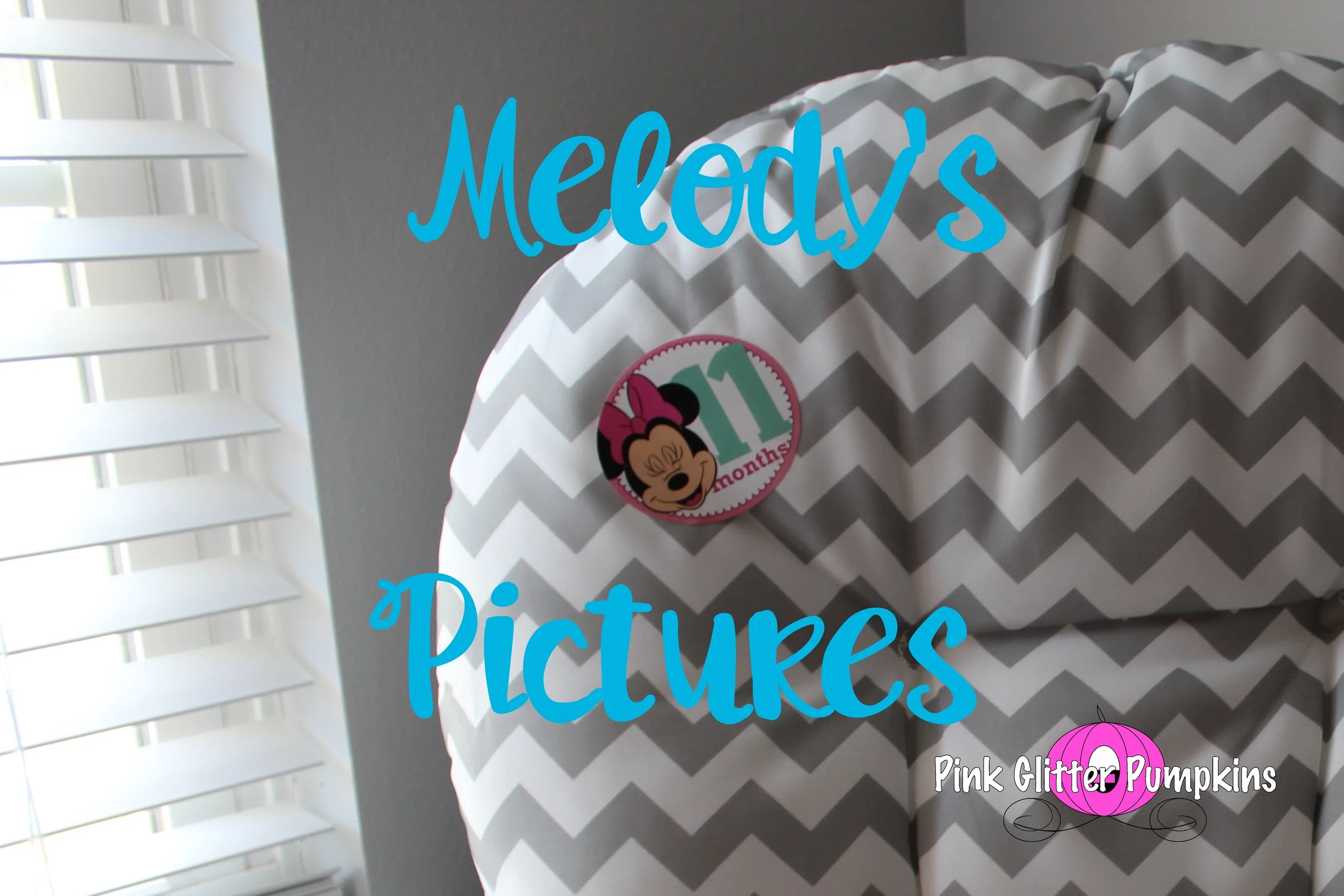 Melody's Eleven Month Pictures