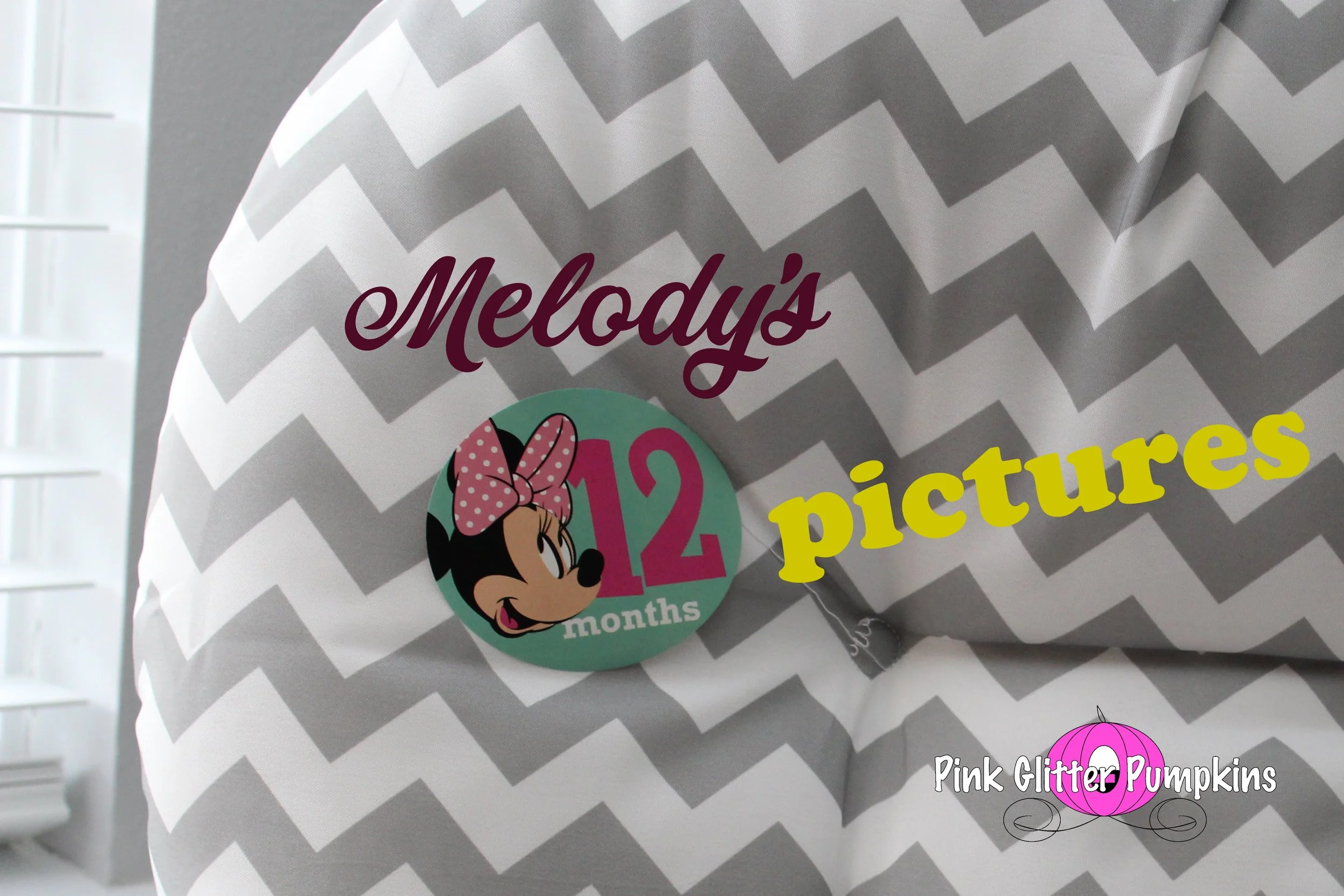 Melody's Twelve Month Pictures
