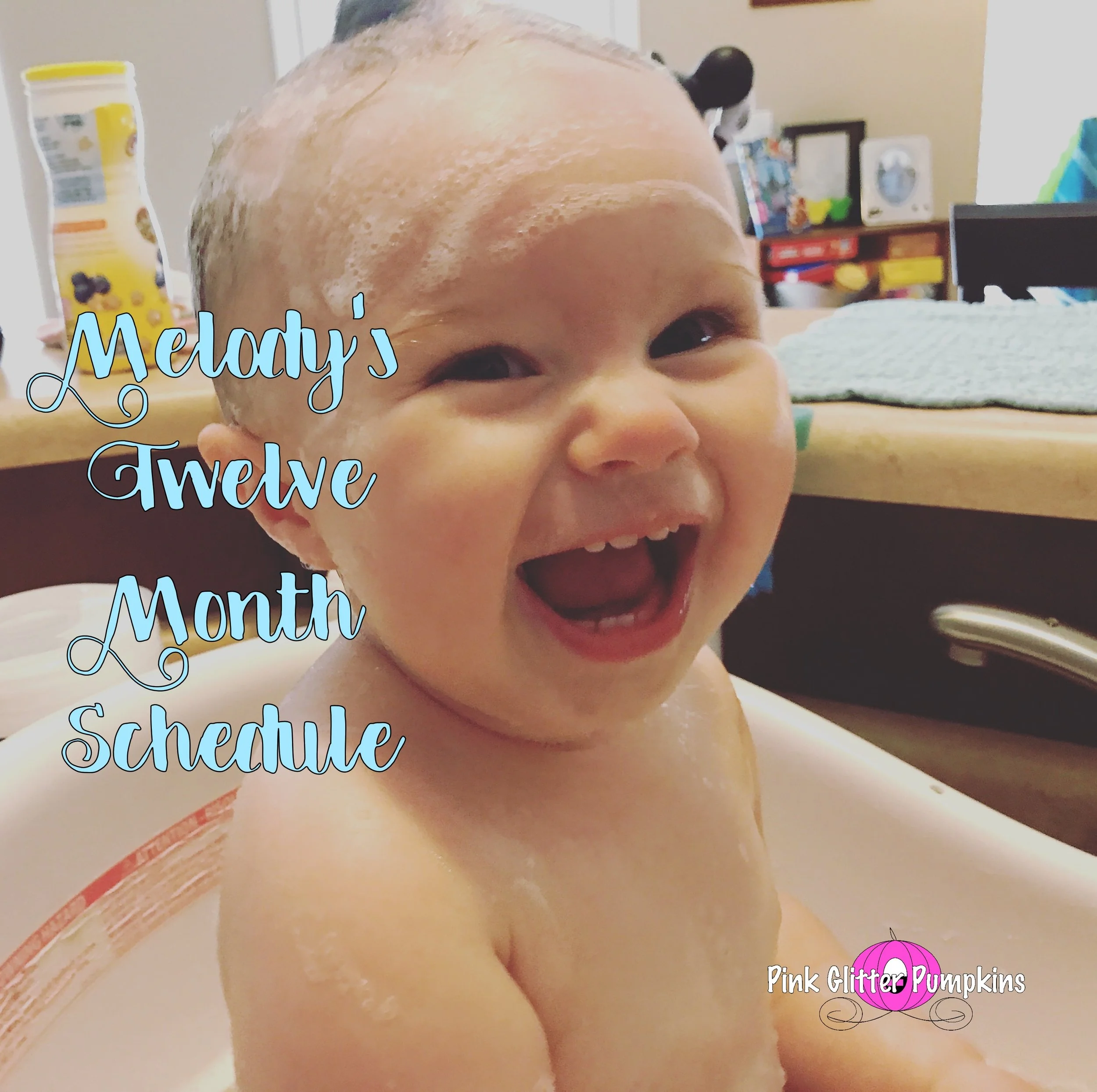 Melody's Twelve Month Schedule