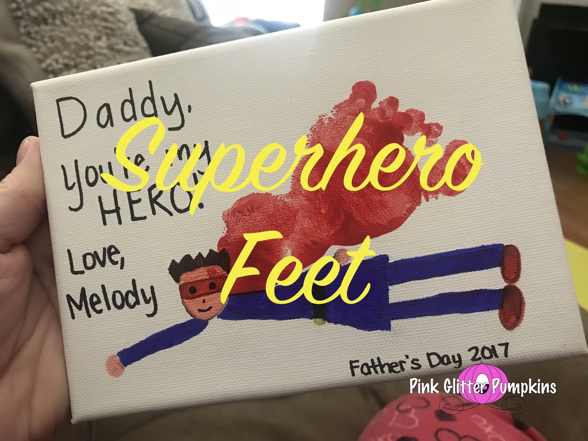 Superhero Feet