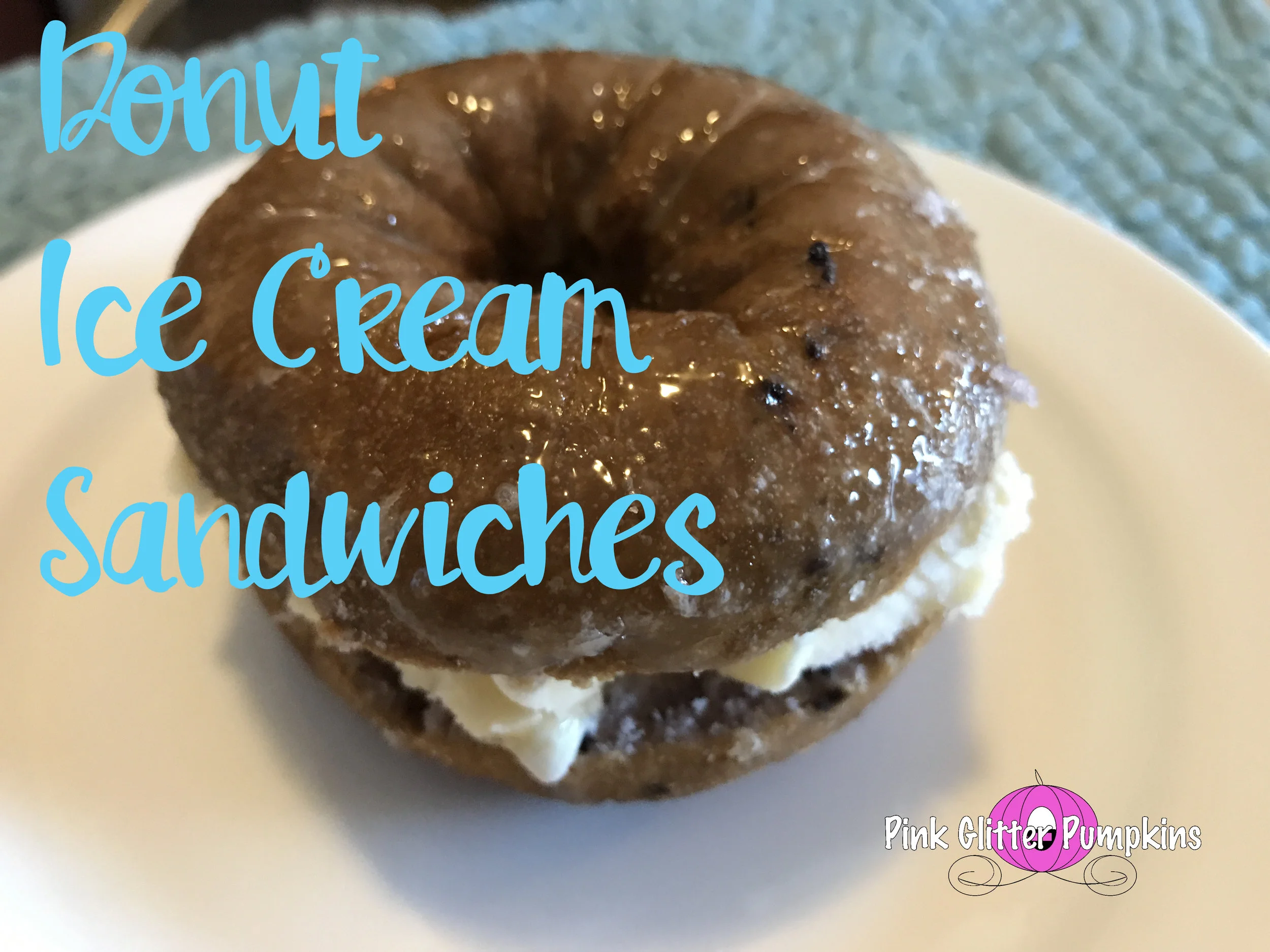 Donut Ice Cream Sandwiches