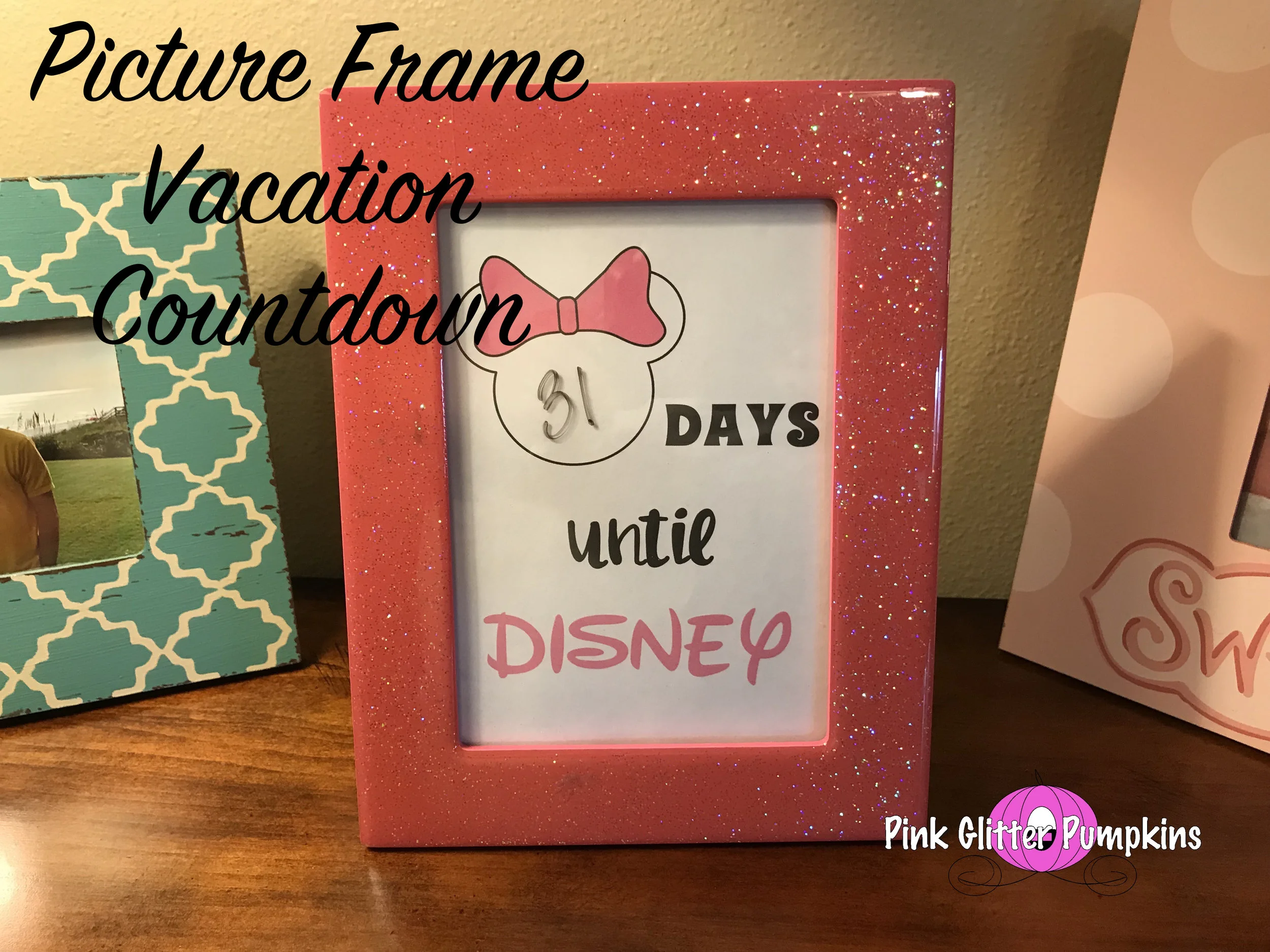 Picture Frame Vacation Countdown