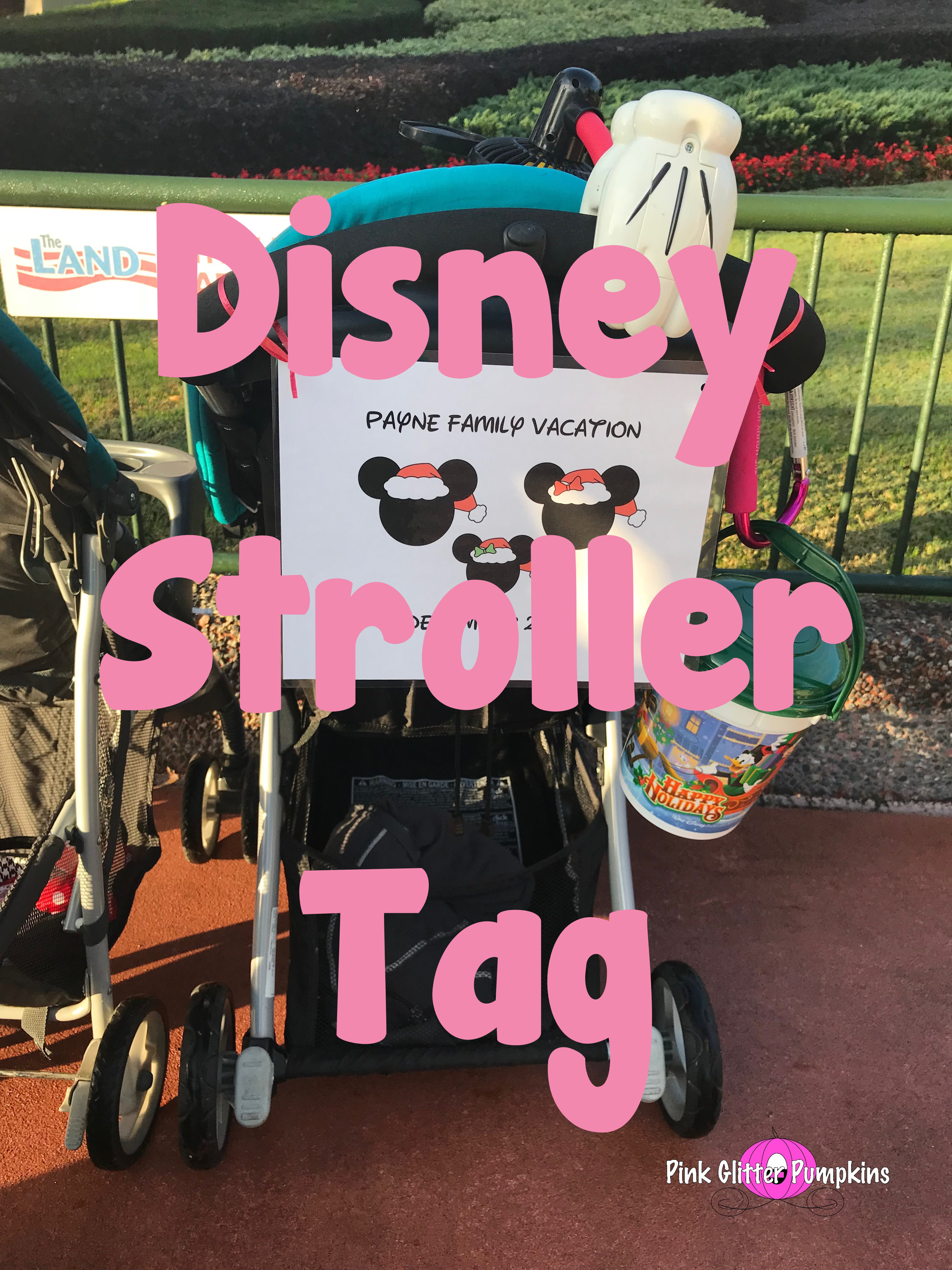 Disney Stroller Tag