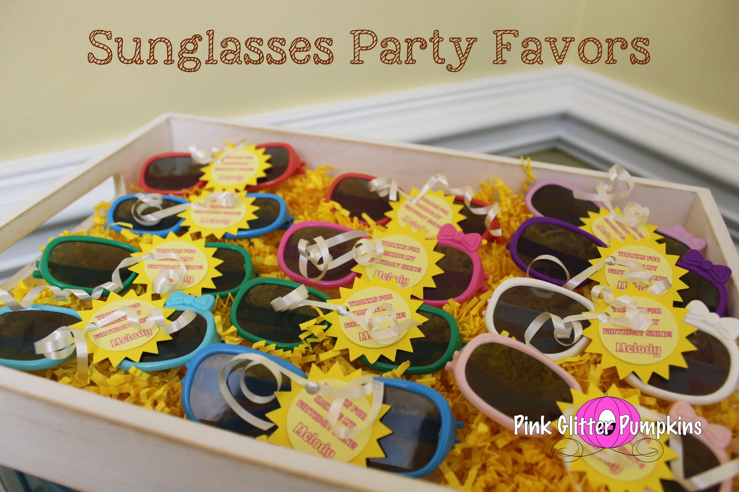 Sunglasses Party Favors