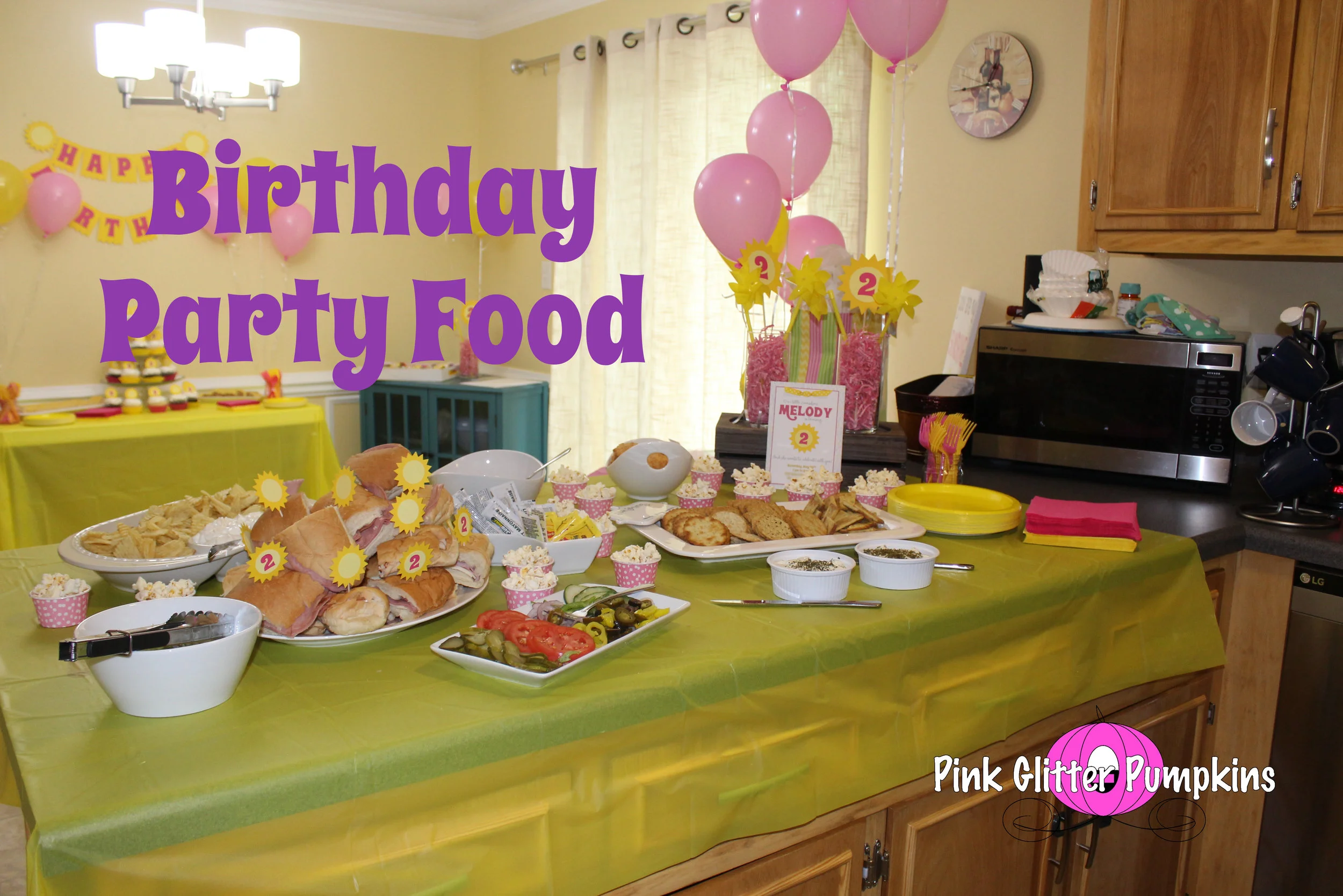 Birthday Party Food