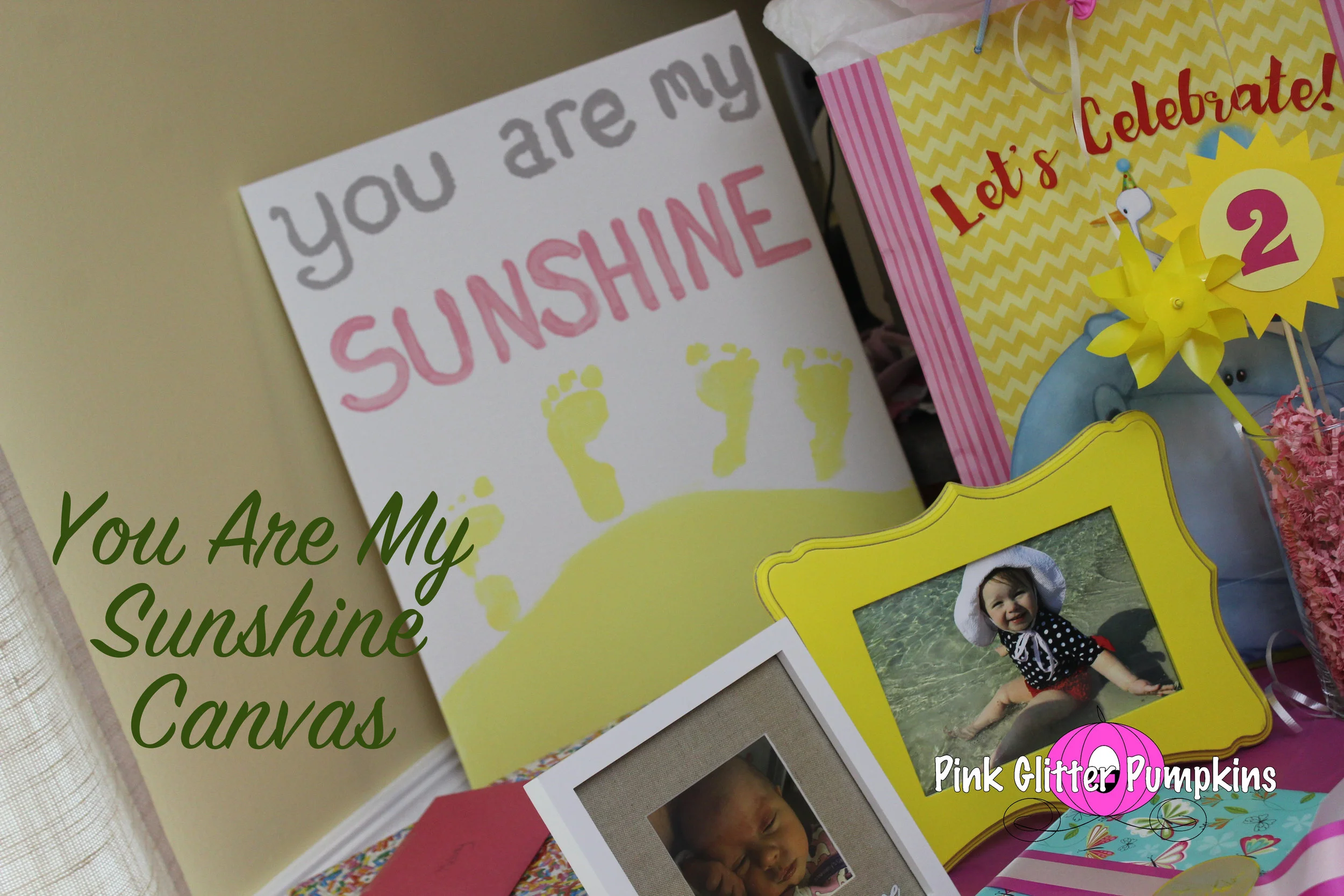 You Are My Sunshine Canvas
