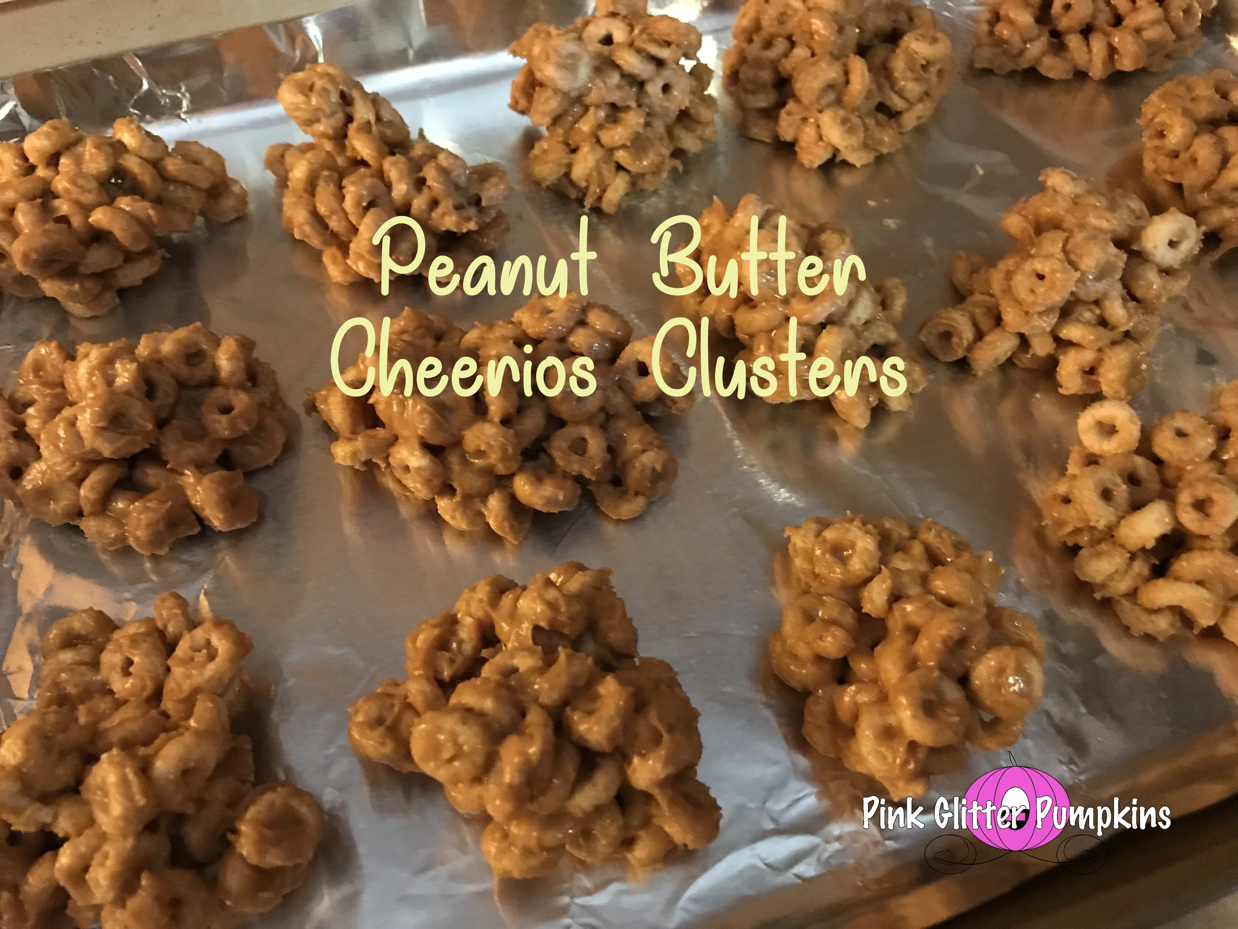 Peanut Butter Cheerios Clusters