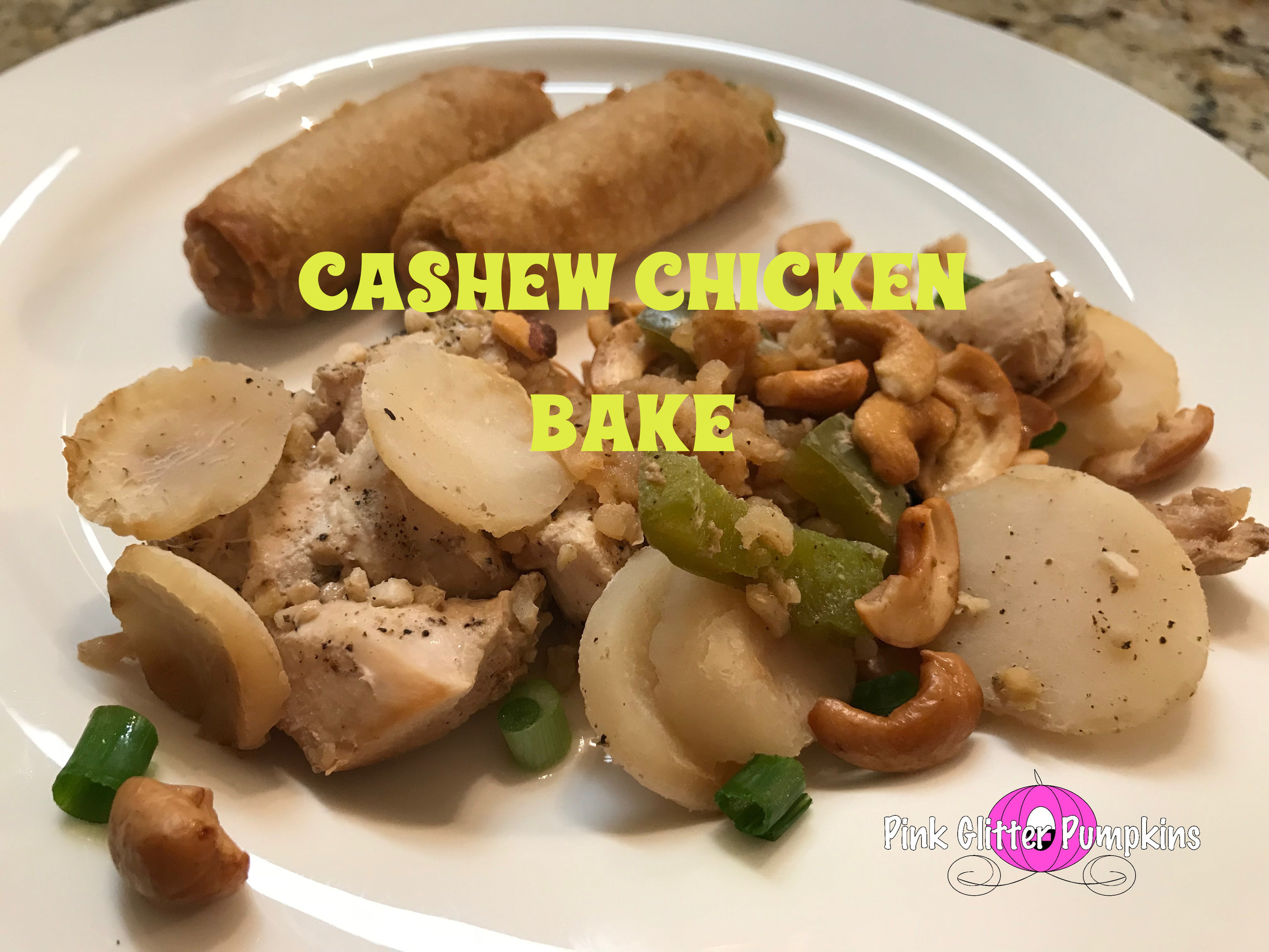 Cashew Chicken Bake