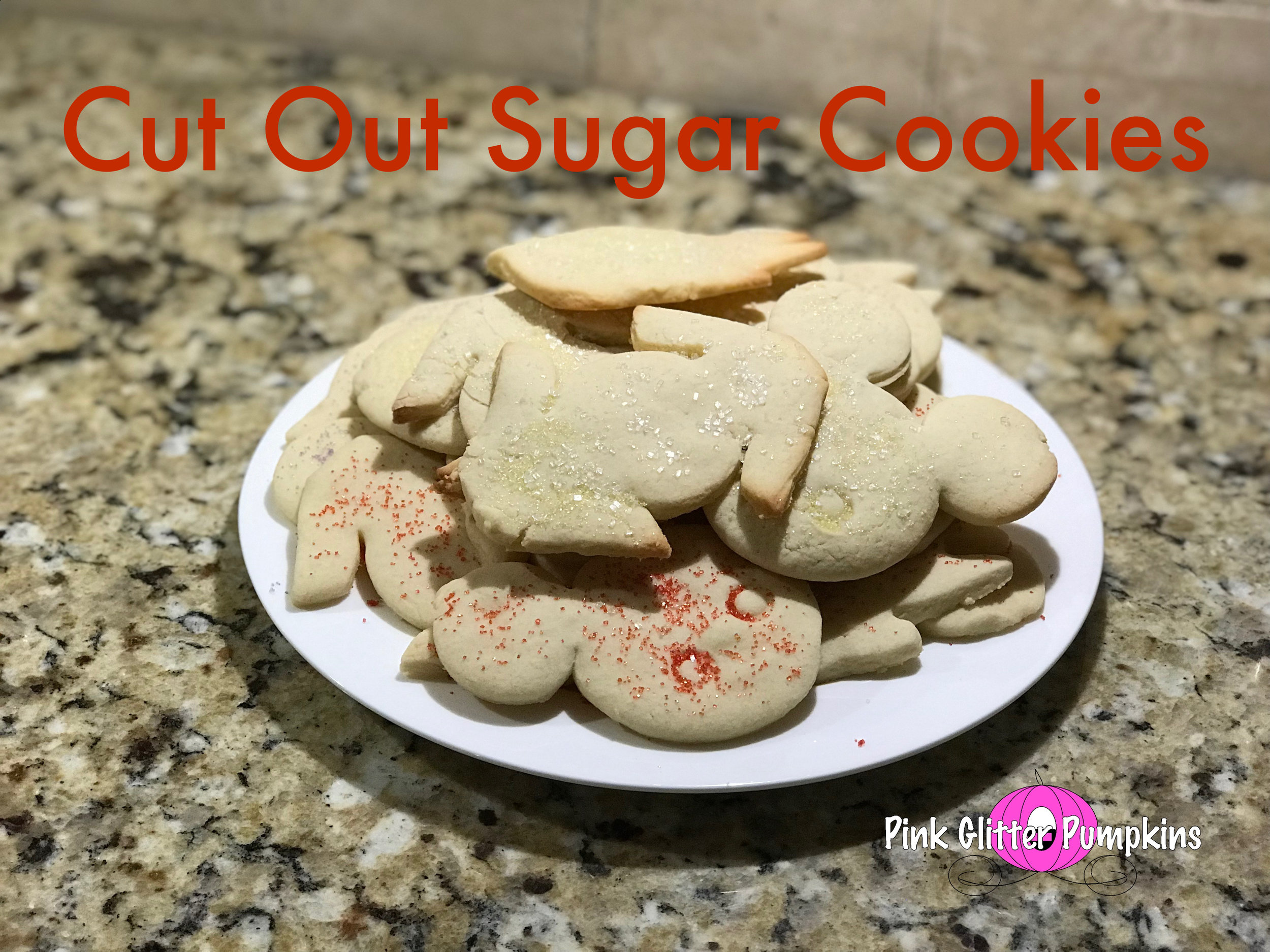 Cut Out Sugar Cookies — Pink Glitter Pumpkins