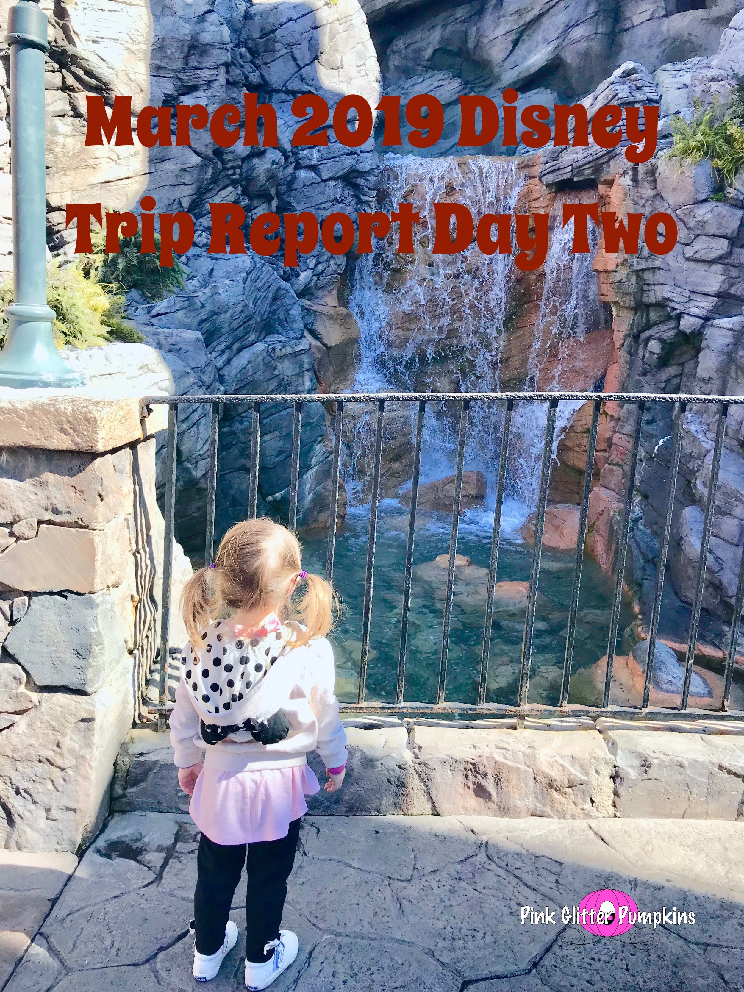 March 2019 Disney Trip Report Day Two