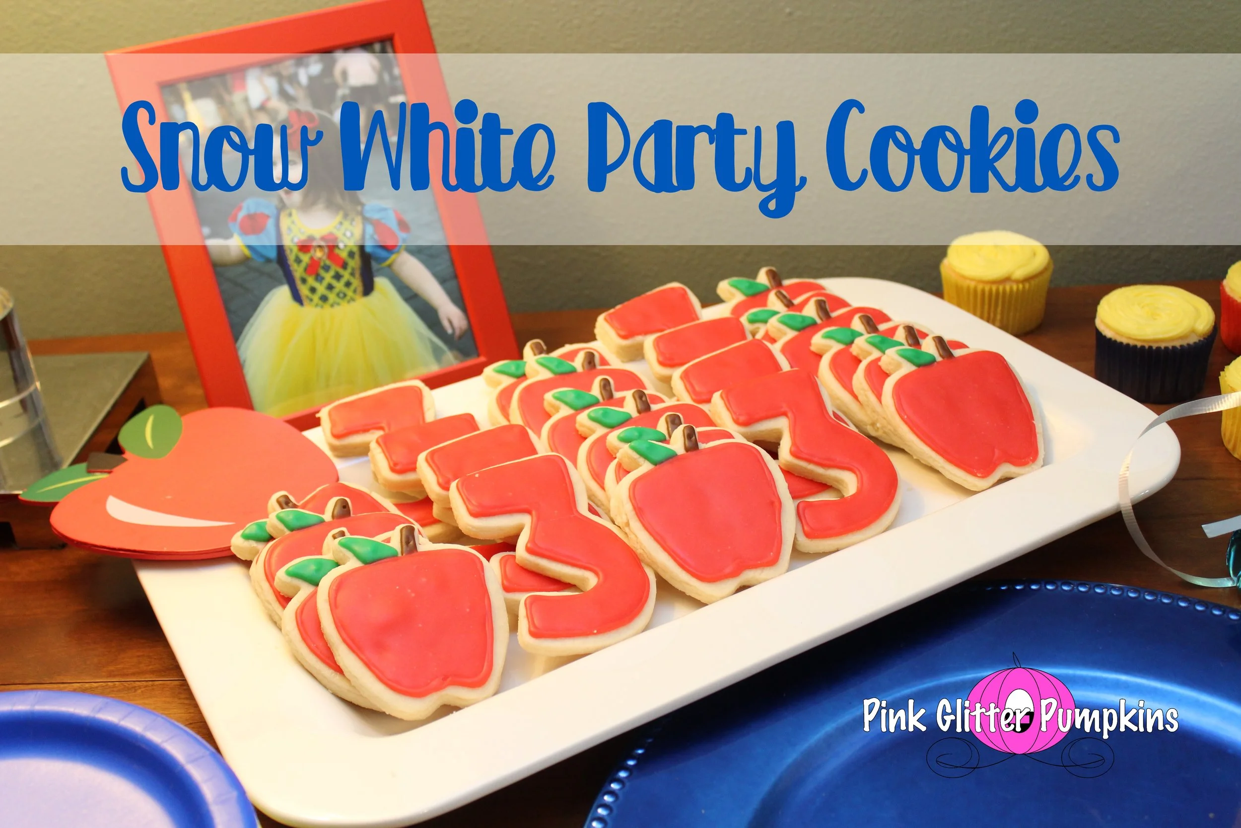 Snow White Party Cookies