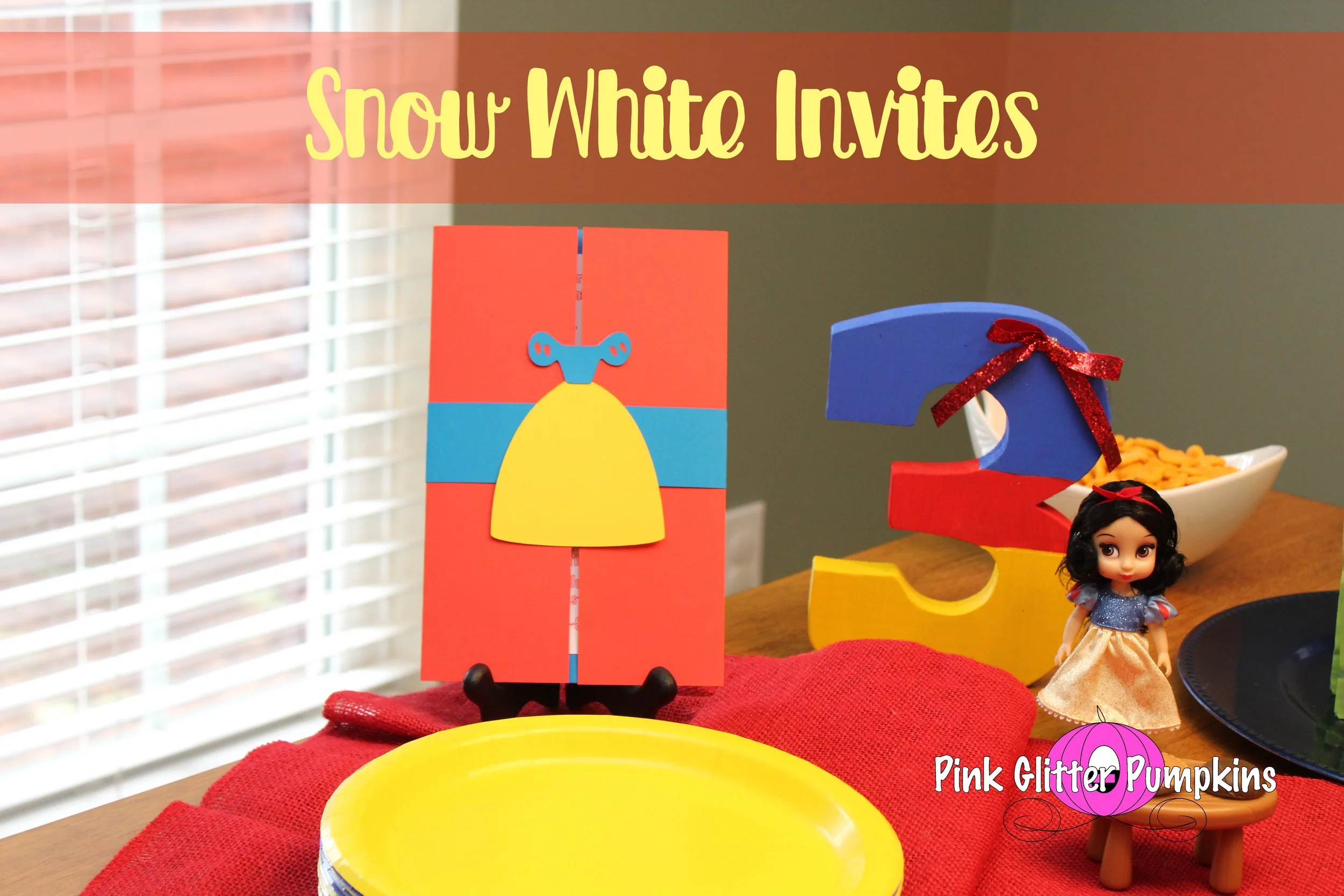 Snow White Invites
