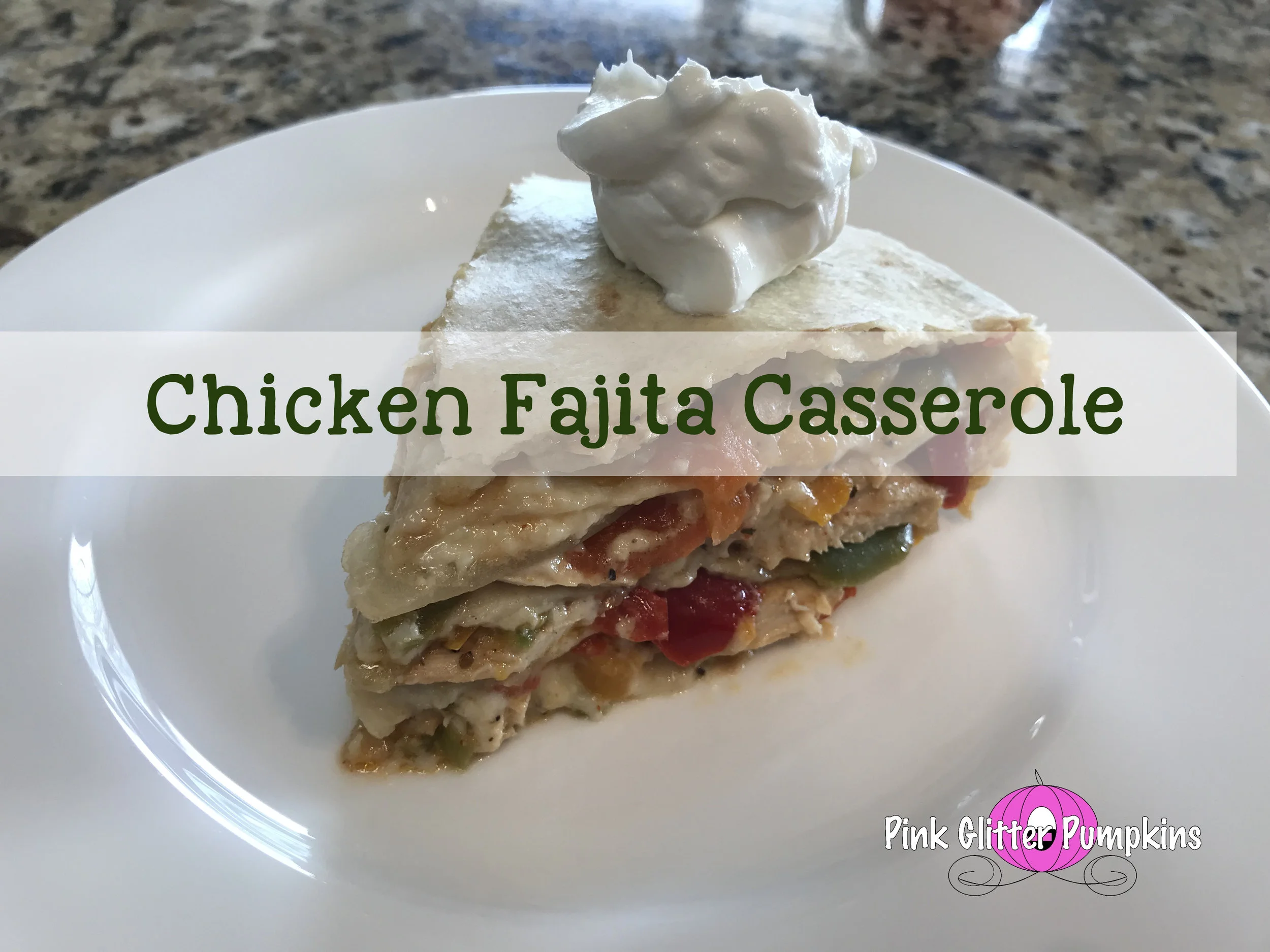 Chicken Fajita Casserole