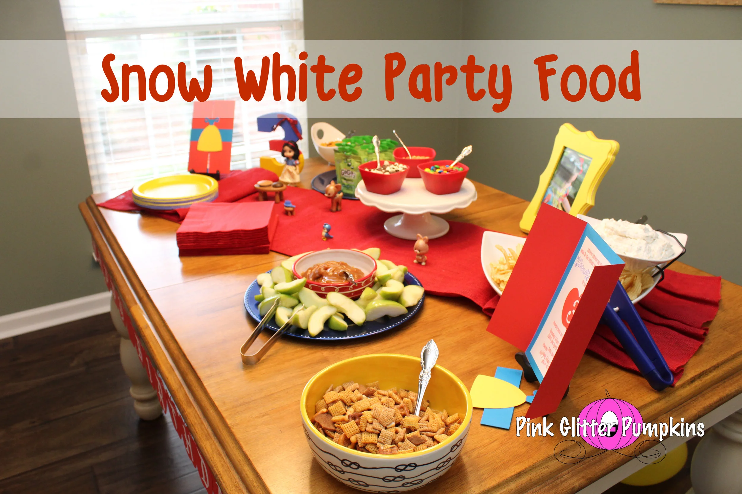 Snow White Party Food